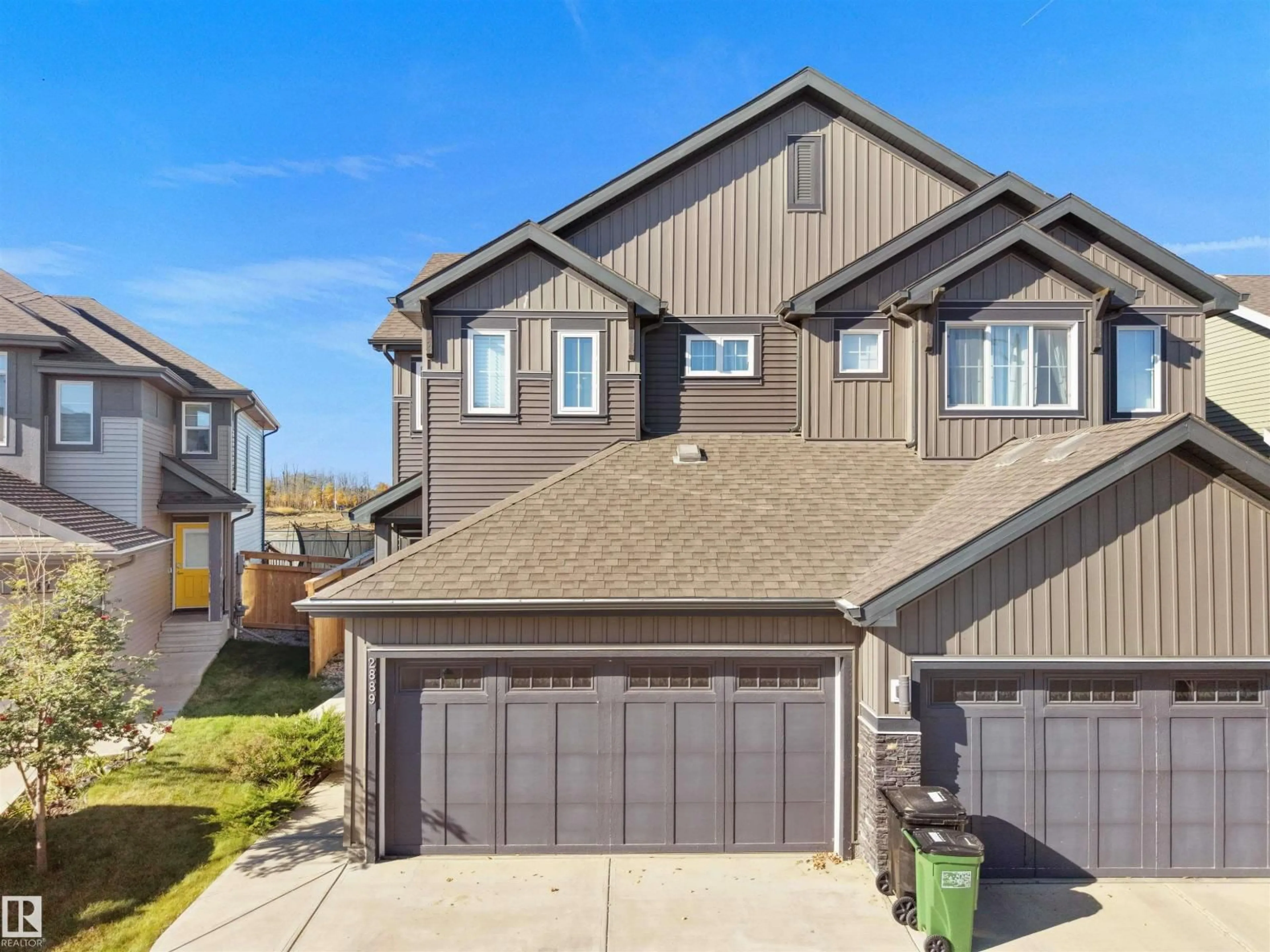 Home with vinyl exterior material, street for SW - 2889 DUKE CR, Edmonton Alberta T6W3Y4