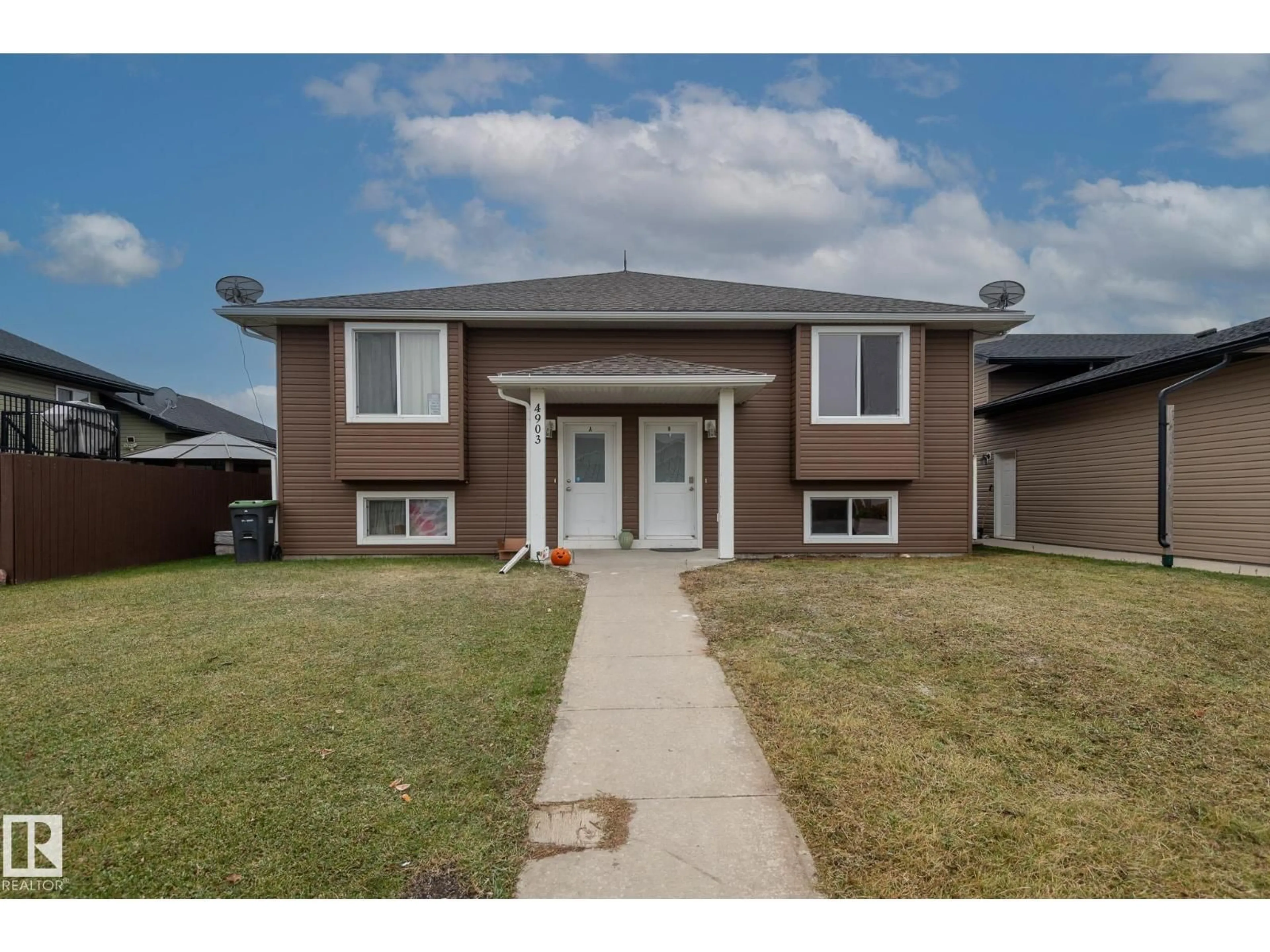 Home with brick exterior material, street for 4903 54 AV, Cold Lake Alberta T9M0B4
