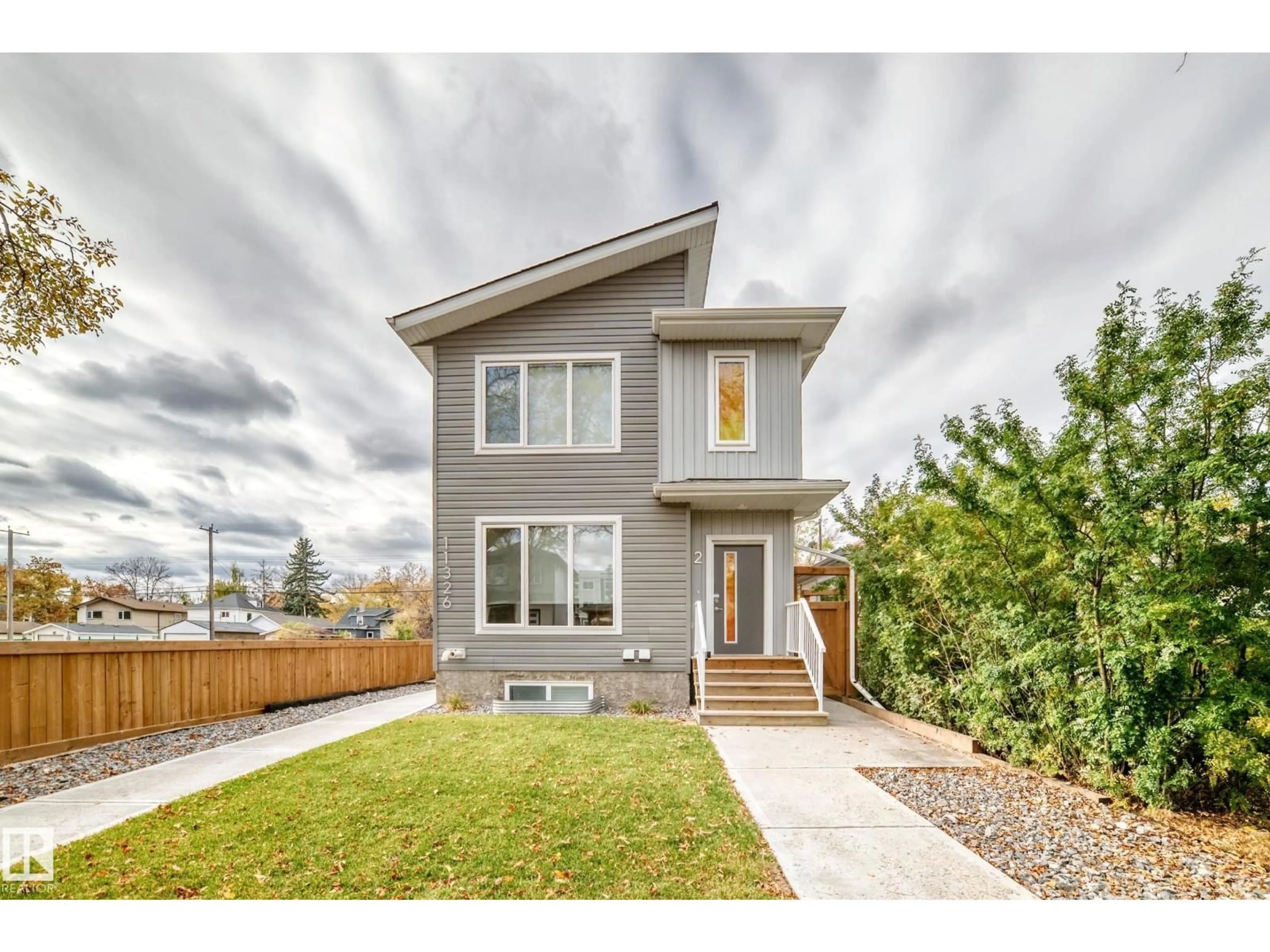Home with brick exterior material, street for #2 - 11326 95A ST, Edmonton Alberta T5G1P1