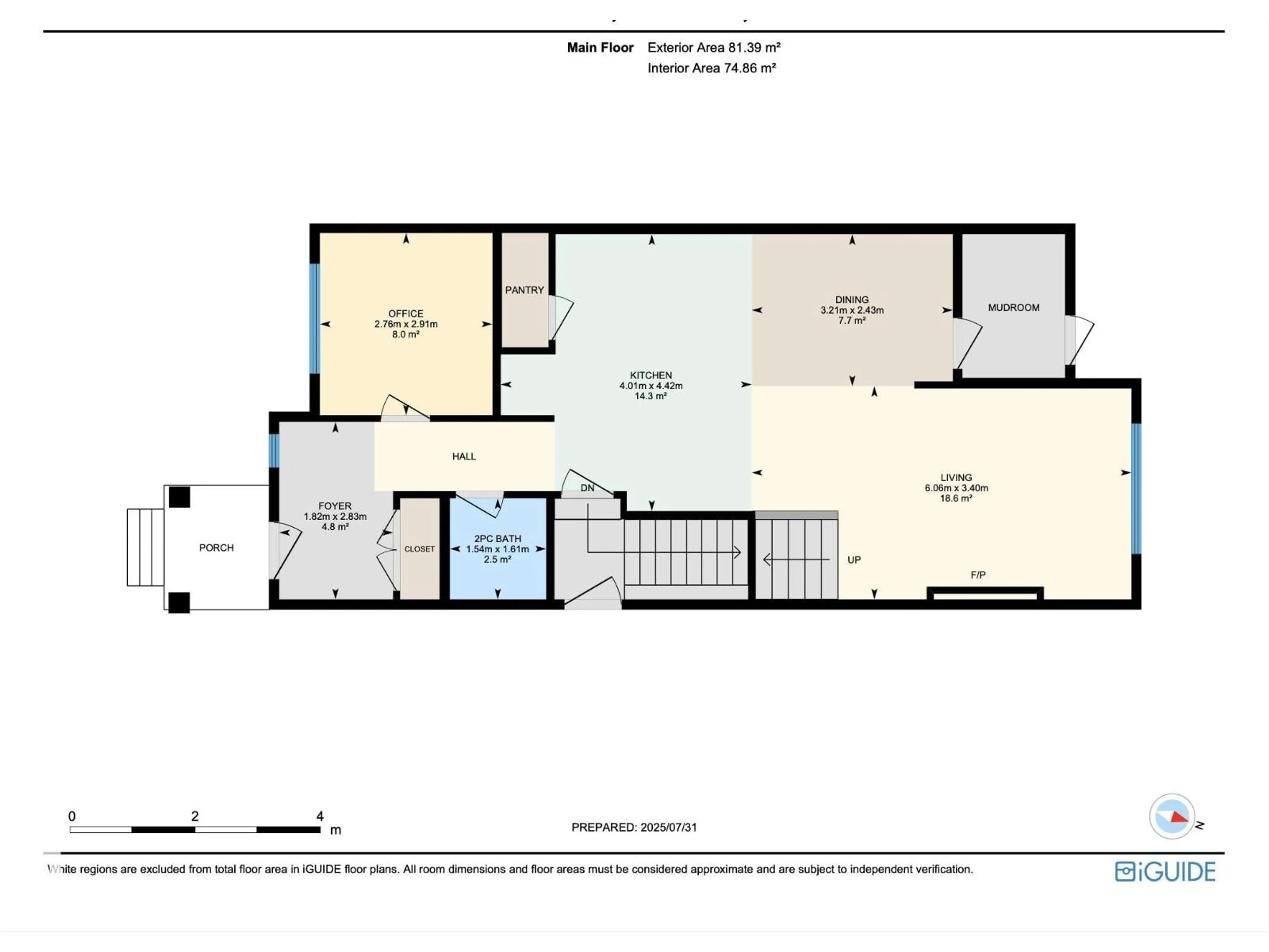 Floor plan for 9805 106 ST, Morinville Alberta T8R2P2