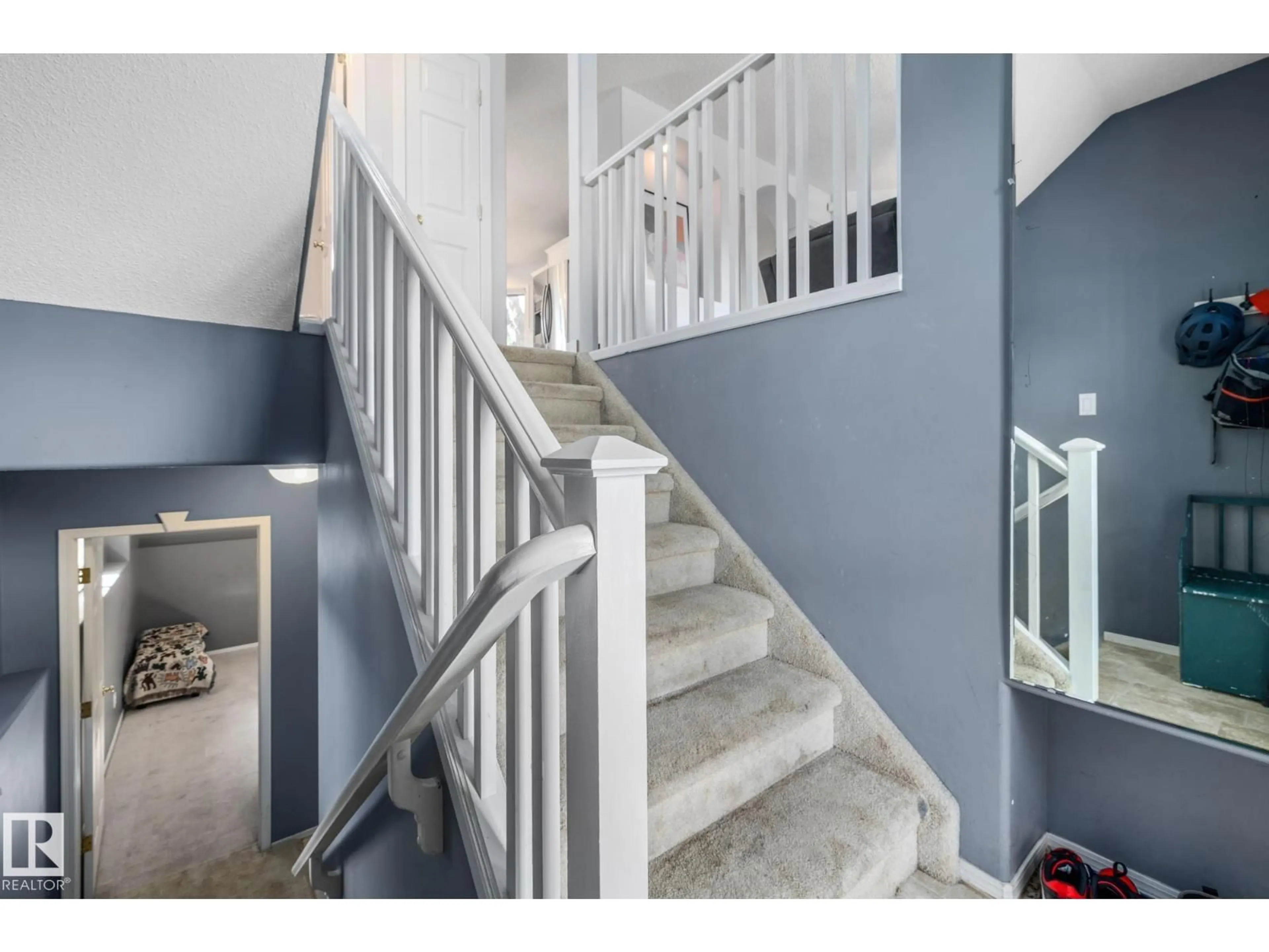 Stairs for #23 - 1237 CARTER CREST RD, Edmonton Alberta T6R2R2