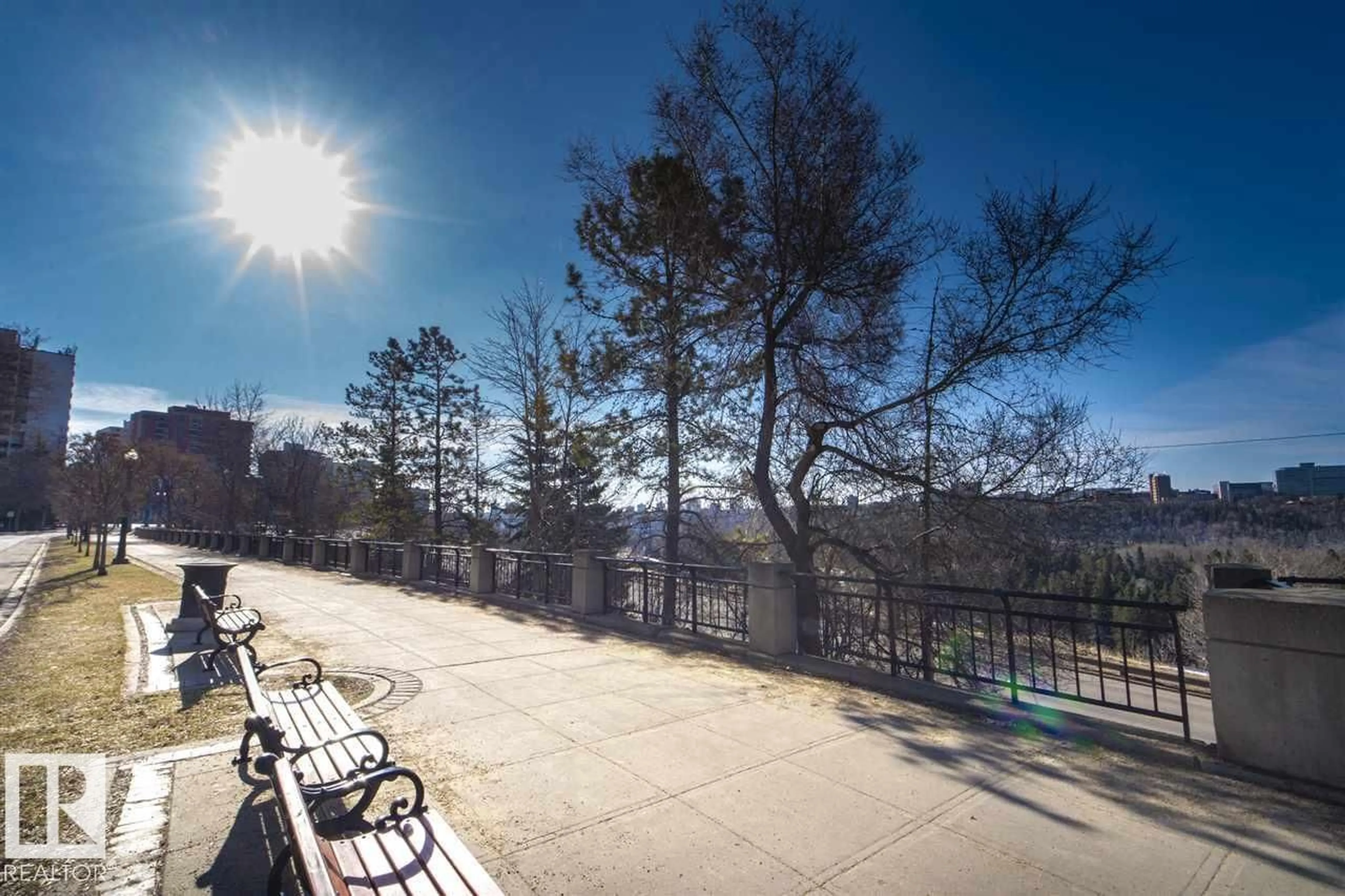 Patio, water/lake/river/ocean view for #112 - 11716 100 AV, Edmonton Alberta T5K2G3