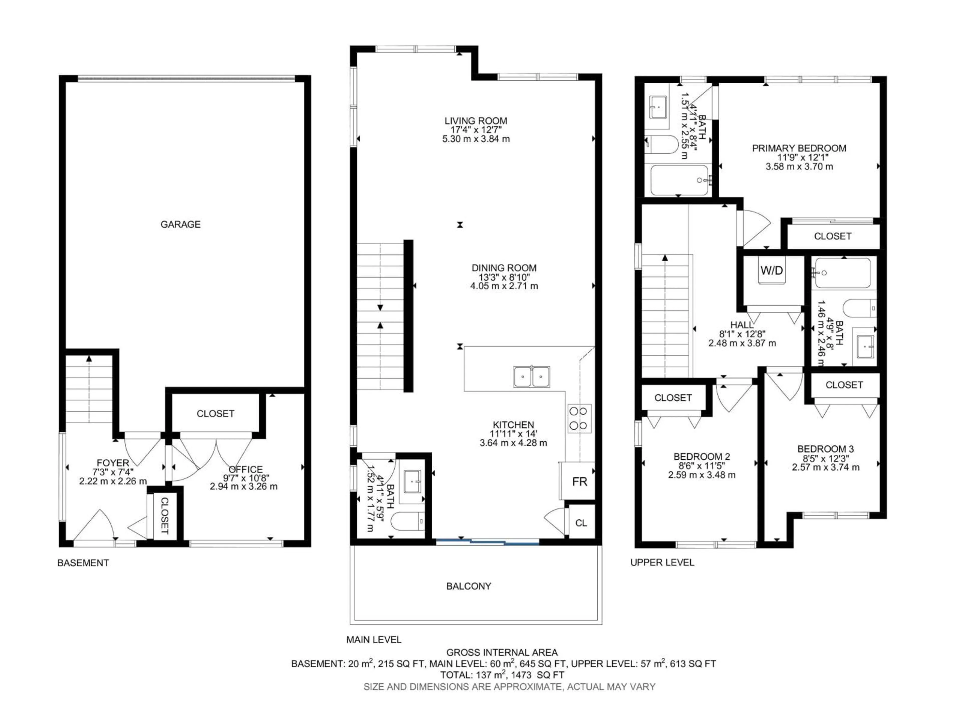 Floor plan for NW - 1604 33A ST, Edmonton Alberta T6T0Y1