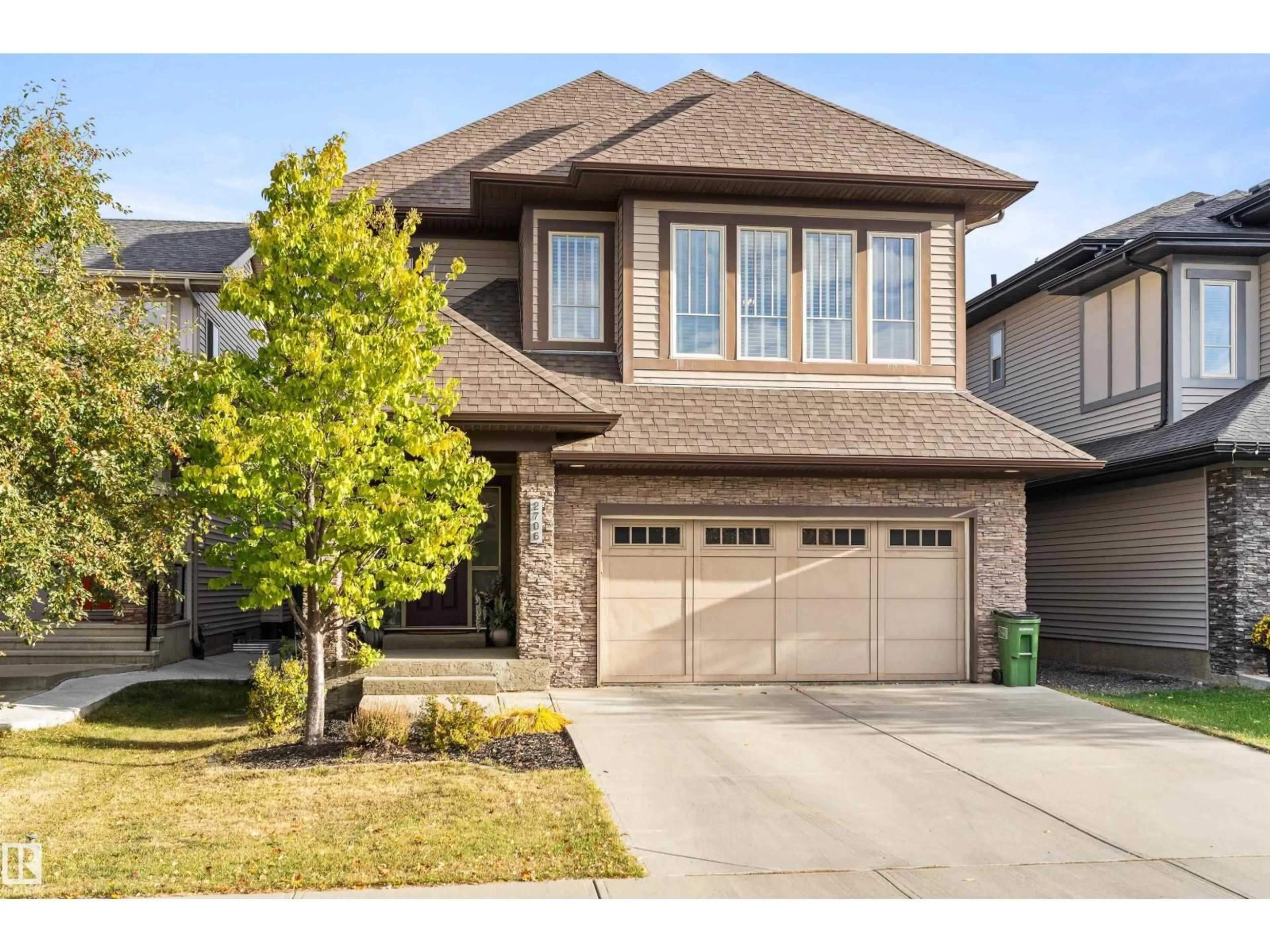 Home with brick exterior material, street for 2706 ANDERSON CR, Edmonton Alberta T6W0K5