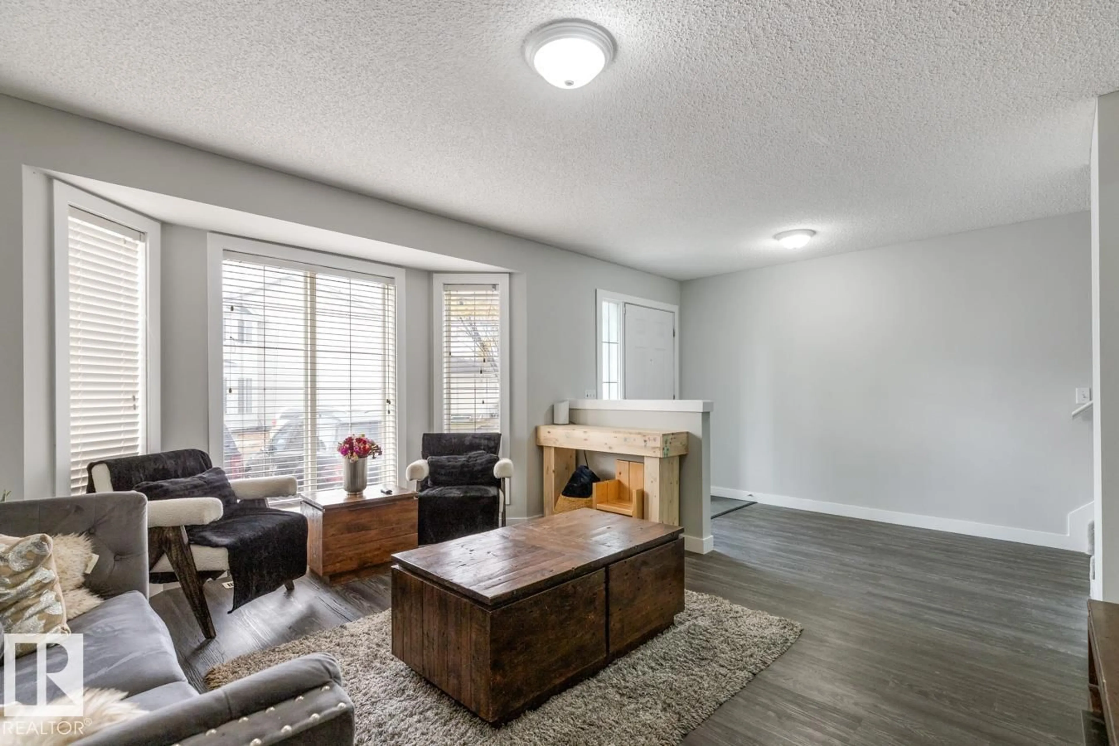 Living room with furniture, unknown for #31 - 3380 28A AV NW, Edmonton Alberta T6T1V4