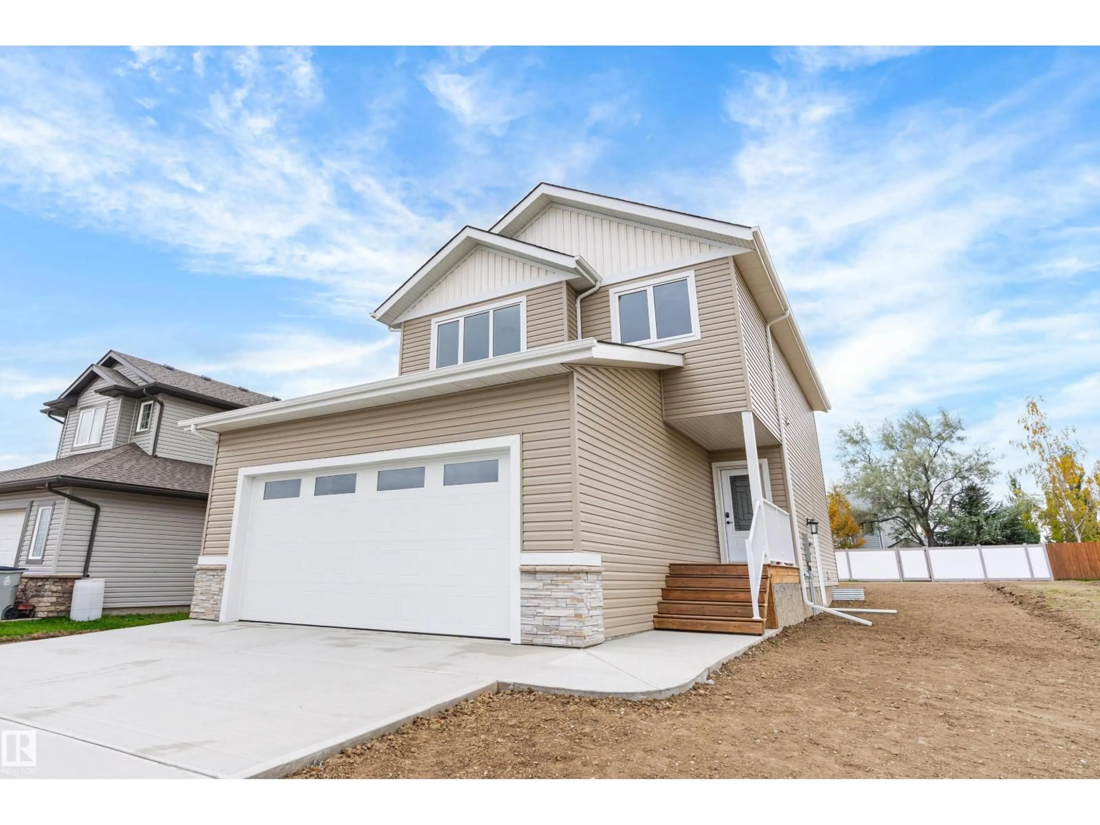 Home with vinyl exterior material, street for 5121 53A AV, Legal Alberta T0G1L0