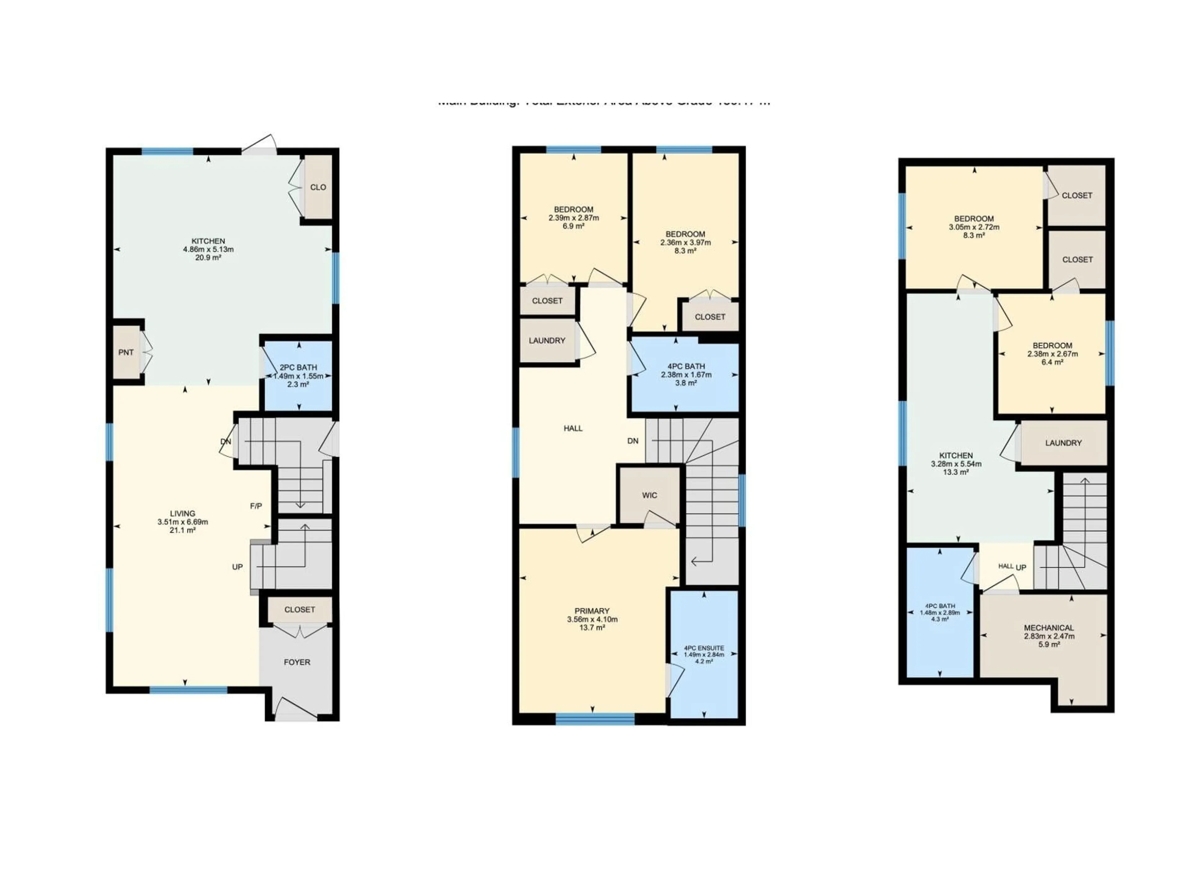 Floor plan for 12431 47 ST, Edmonton Alberta T5W5E5