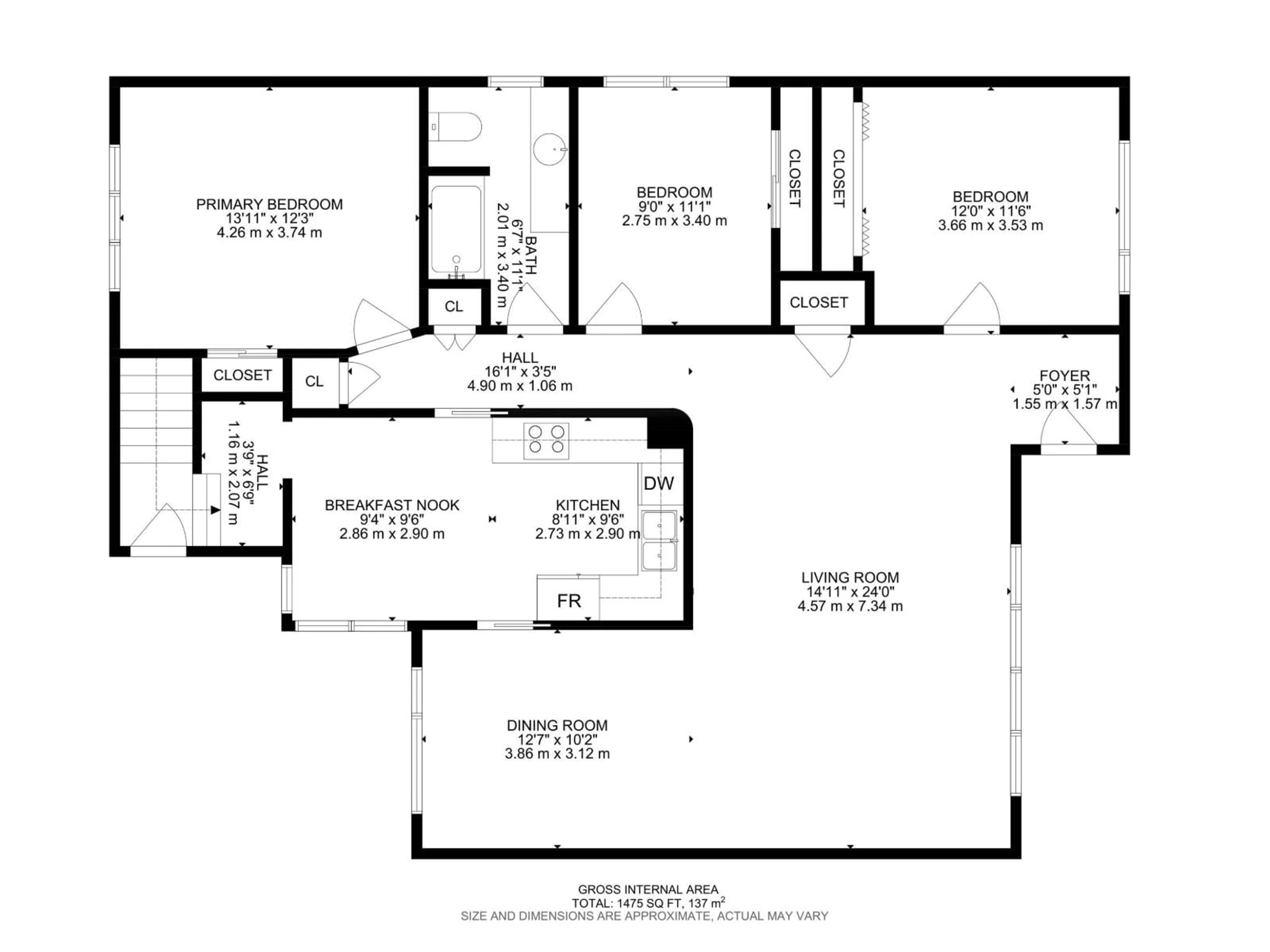 Floor plan for 11827 87 AV, Edmonton Alberta T6G0Y5