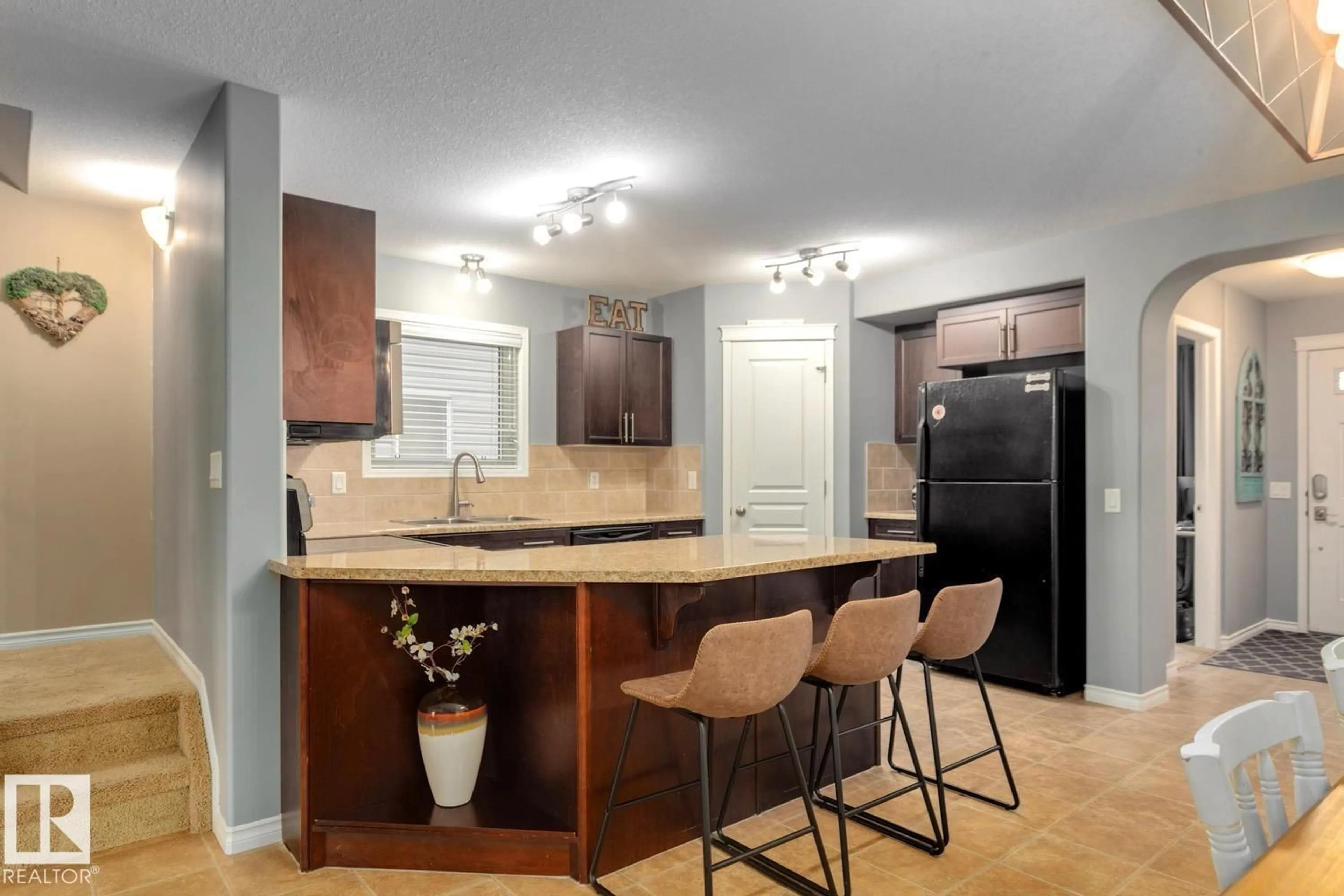 Open concept kitchen, unknown for NW - 21212 58 AV, Edmonton Alberta T6M0H3