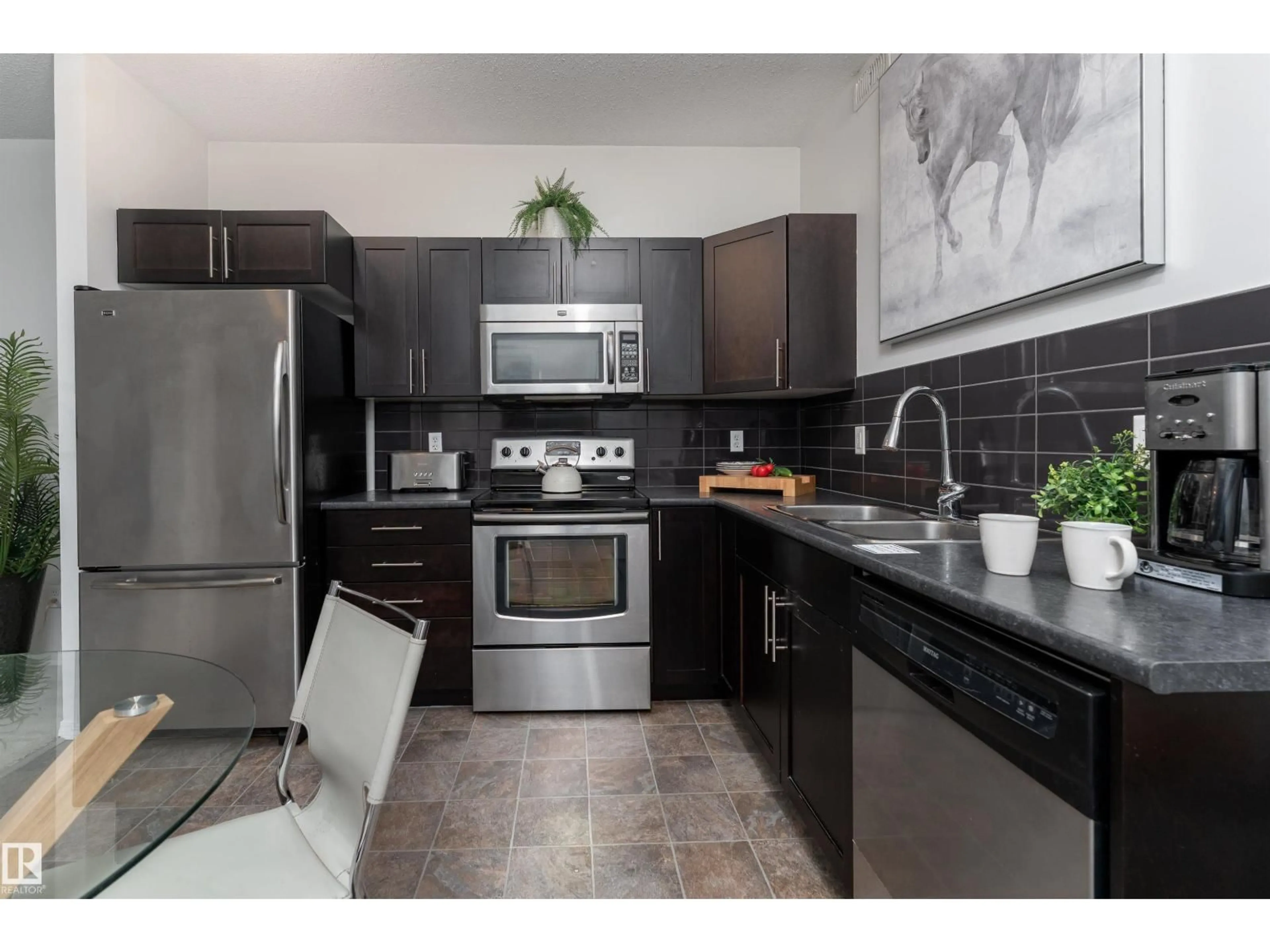 Standard kitchen, unknown for 22 6520 2 AV SW, Edmonton Alberta T6X1S4