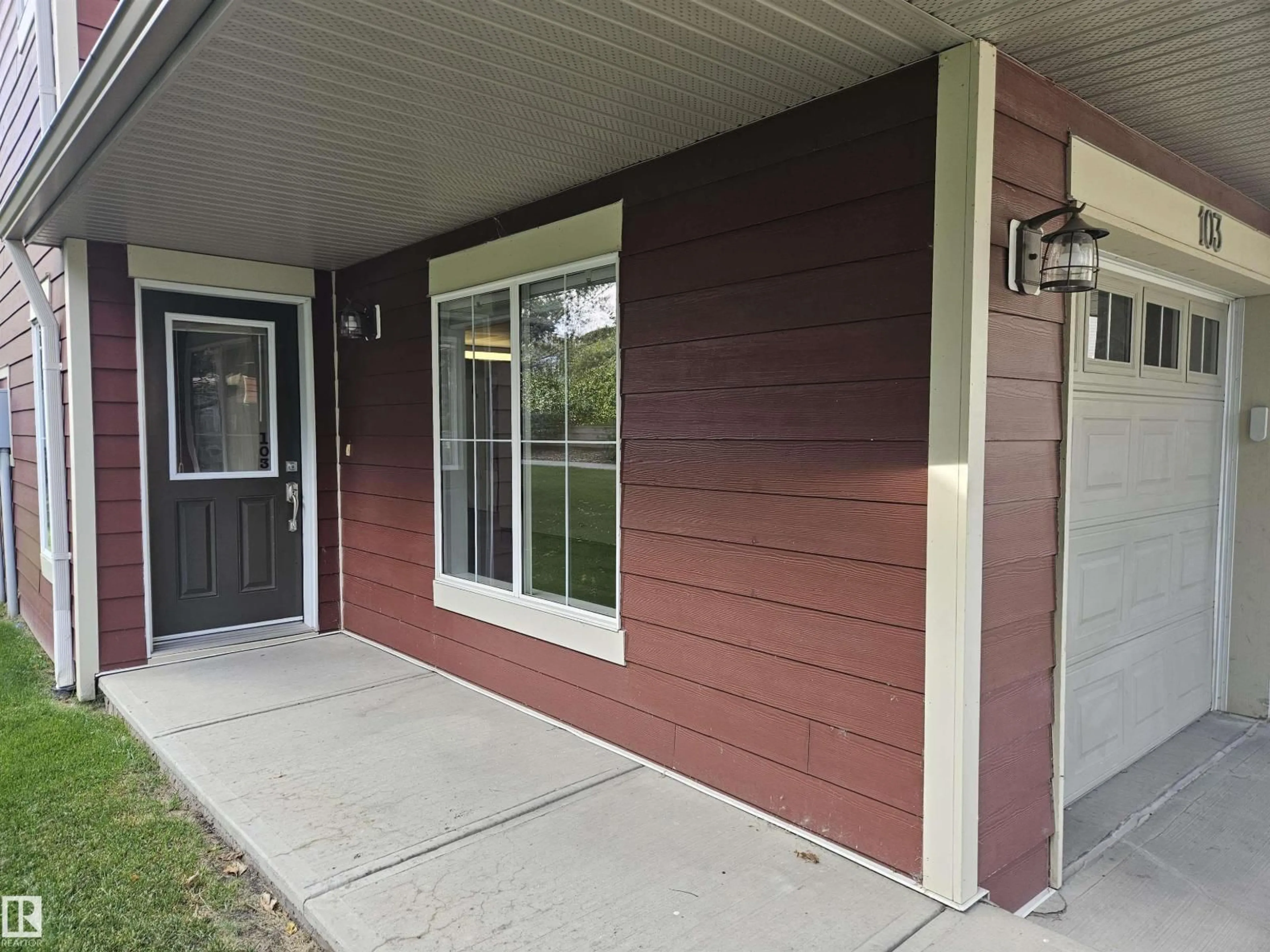 Home with vinyl exterior material, street for #103 - 603 WATT BV, Edmonton Alberta T6X0P3