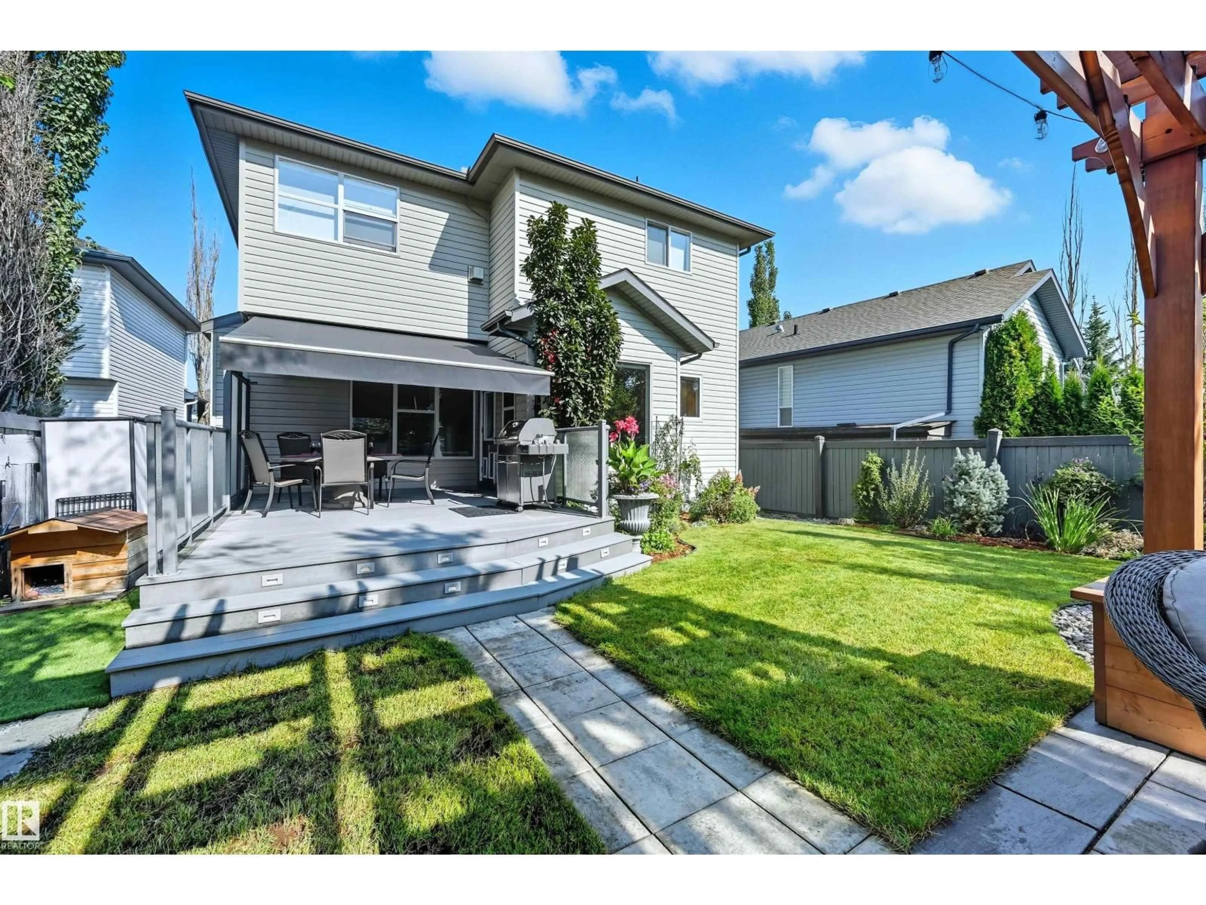 Home with vinyl exterior material, street for 2311 BAILEY CT, Edmonton Alberta T6W1H9