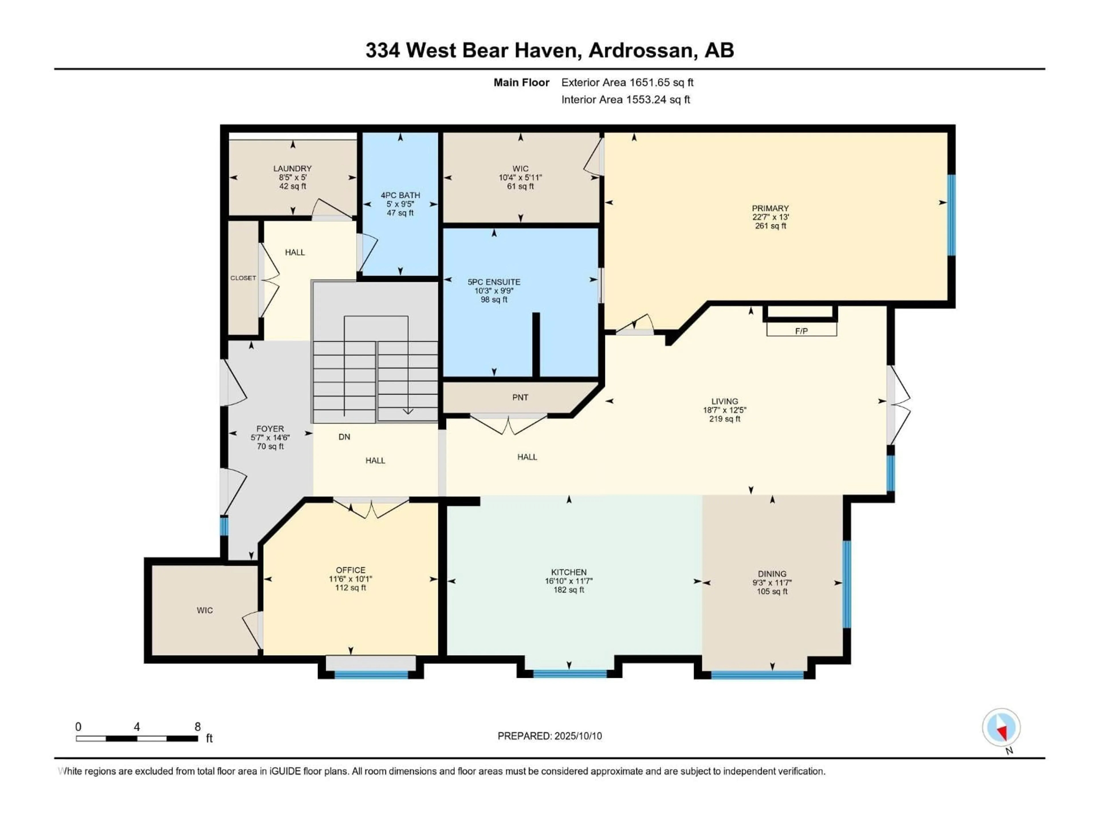 Floor plan for 51101 - 334 RGE ROAD 222, Rural Strathcona County Alberta T8C1G9