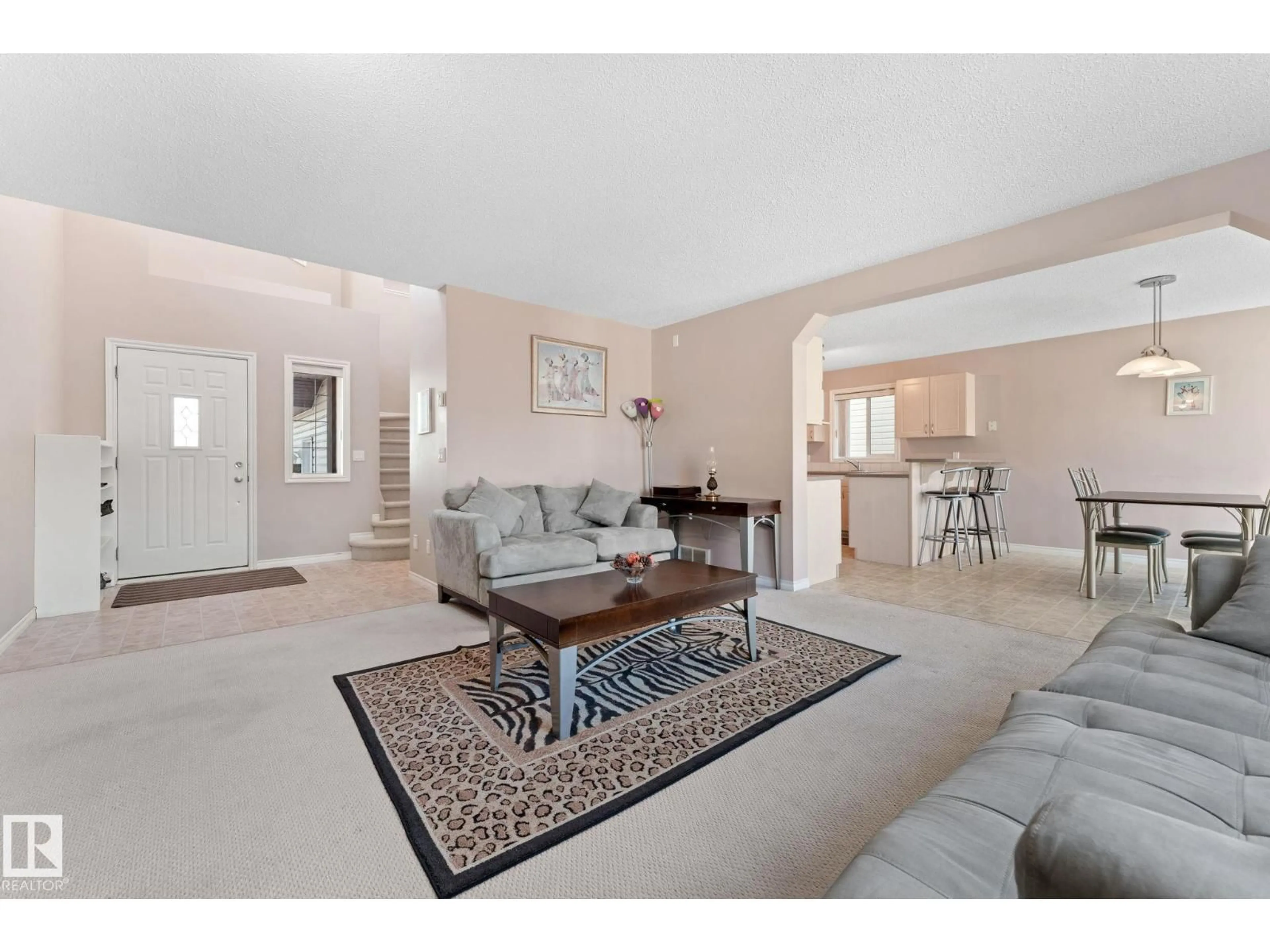 Living room with furniture, unknown for NW - 16132 130 ST, Edmonton Alberta T6V1V8