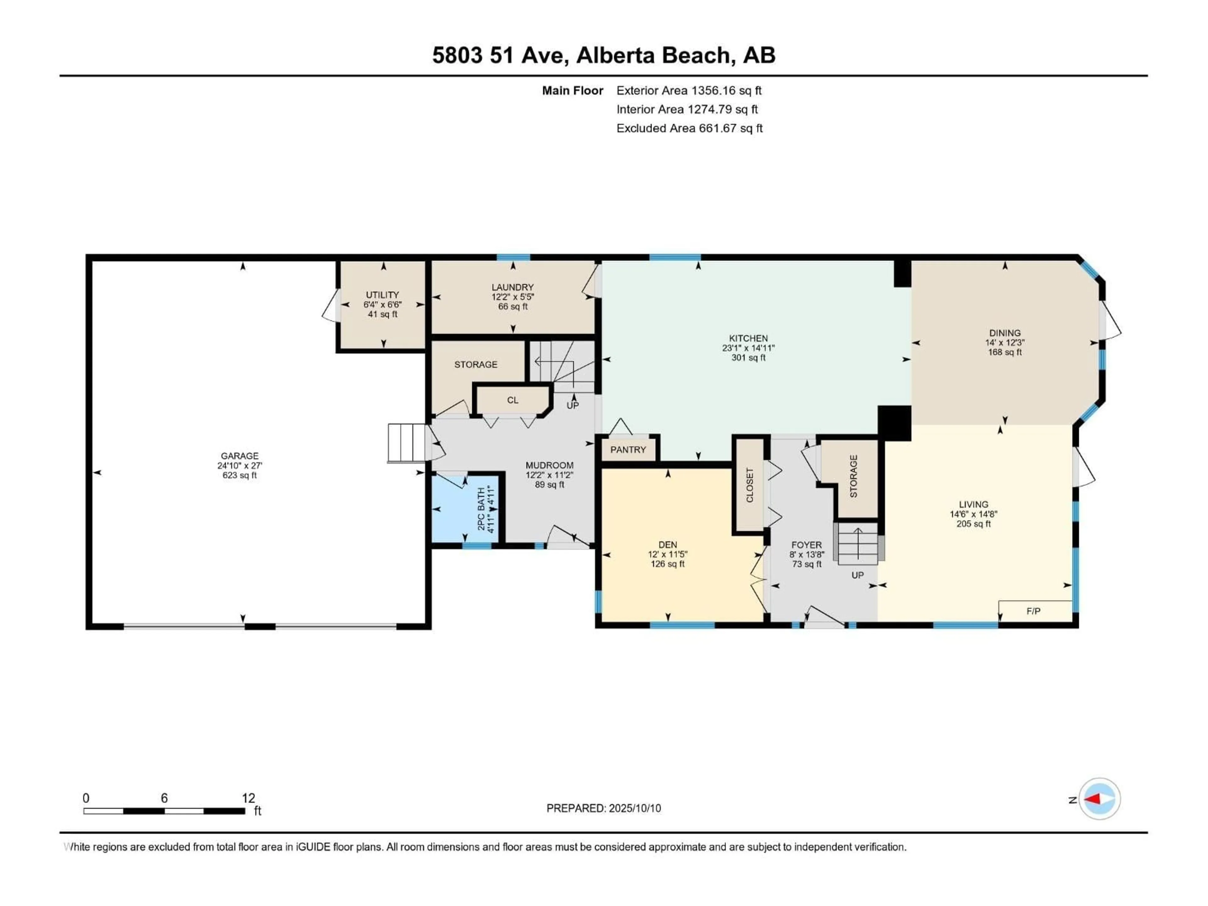 Floor plan for 5803 51 AV, Rural Lac Ste. Anne County Alberta T0E0A0