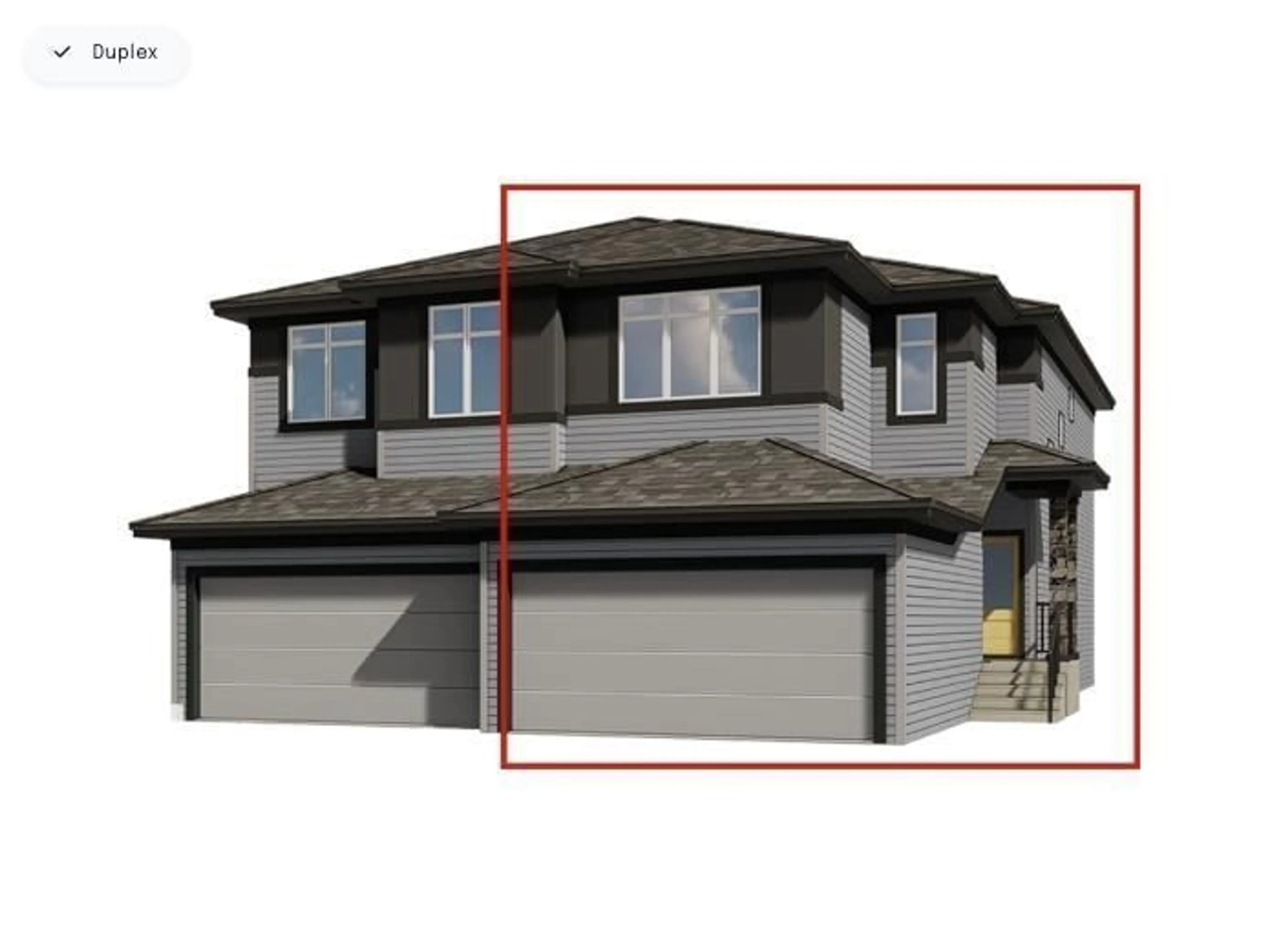 Home with vinyl exterior material, building for 309 26 ST, Edmonton Alberta T6X1A7