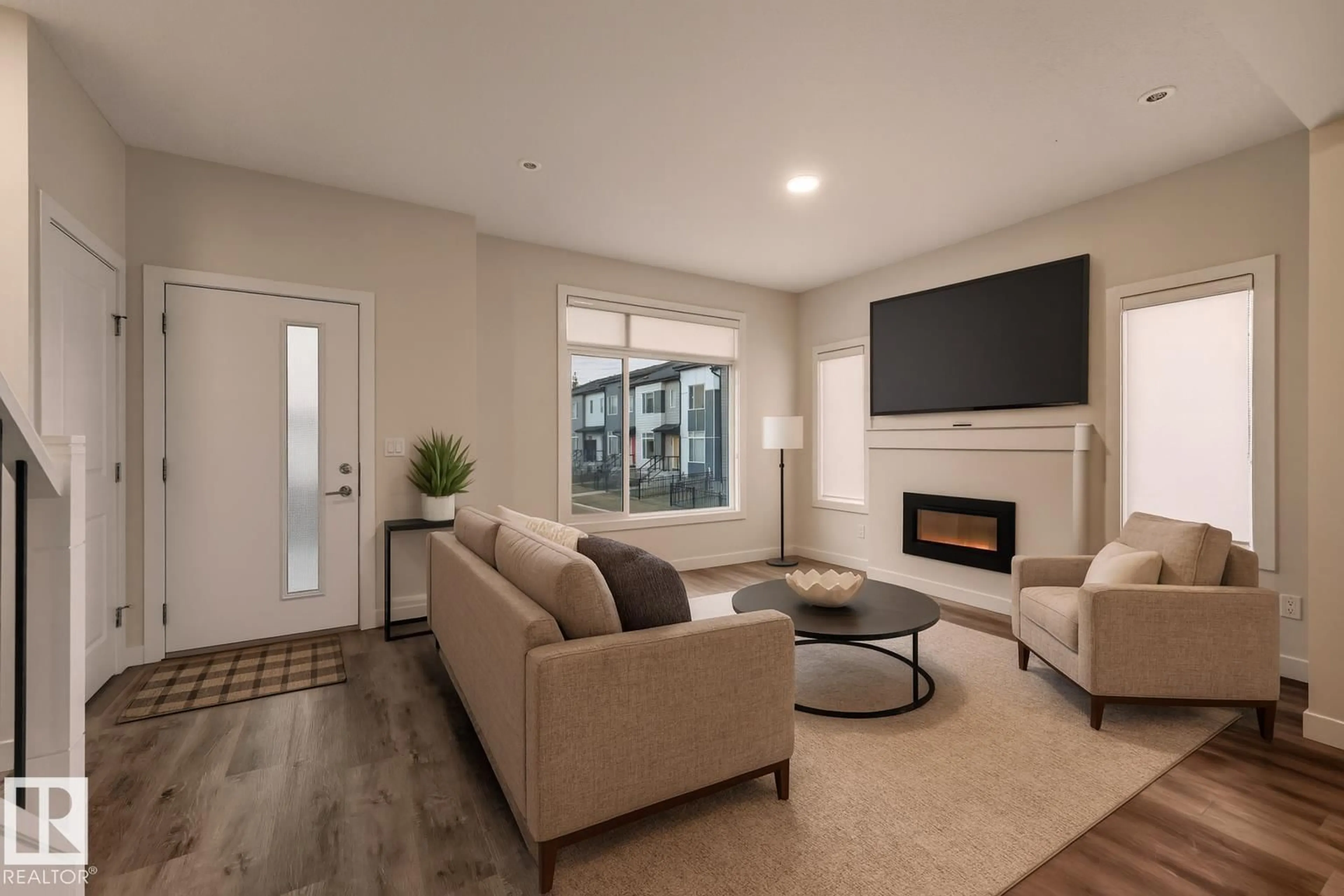 Living room with furniture, unknown for 804 - 52 WELSH DR, Edmonton Alberta T6X1Y8