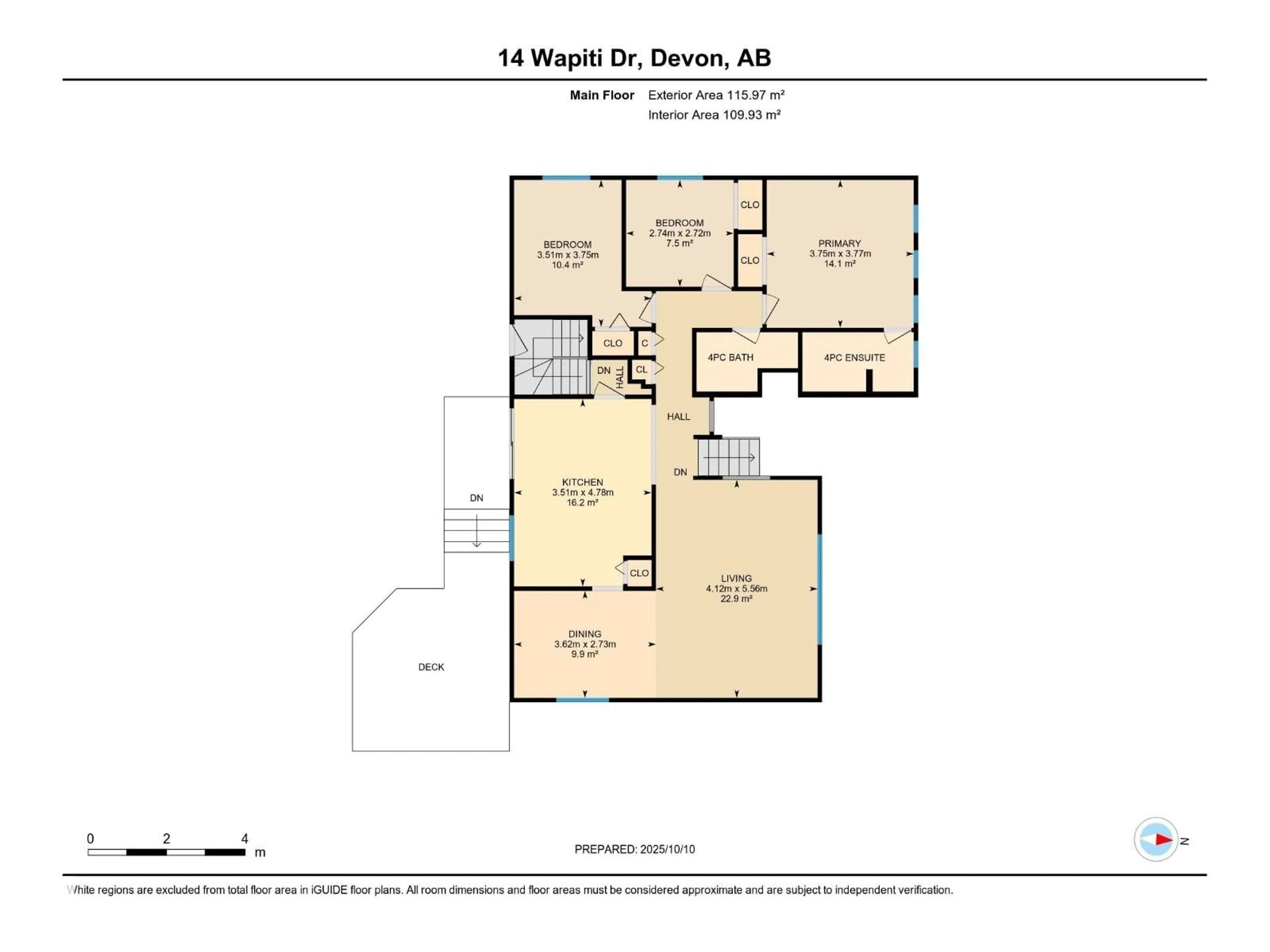 Floor plan for 14 WAPITI DR, Devon Alberta T9G1R2