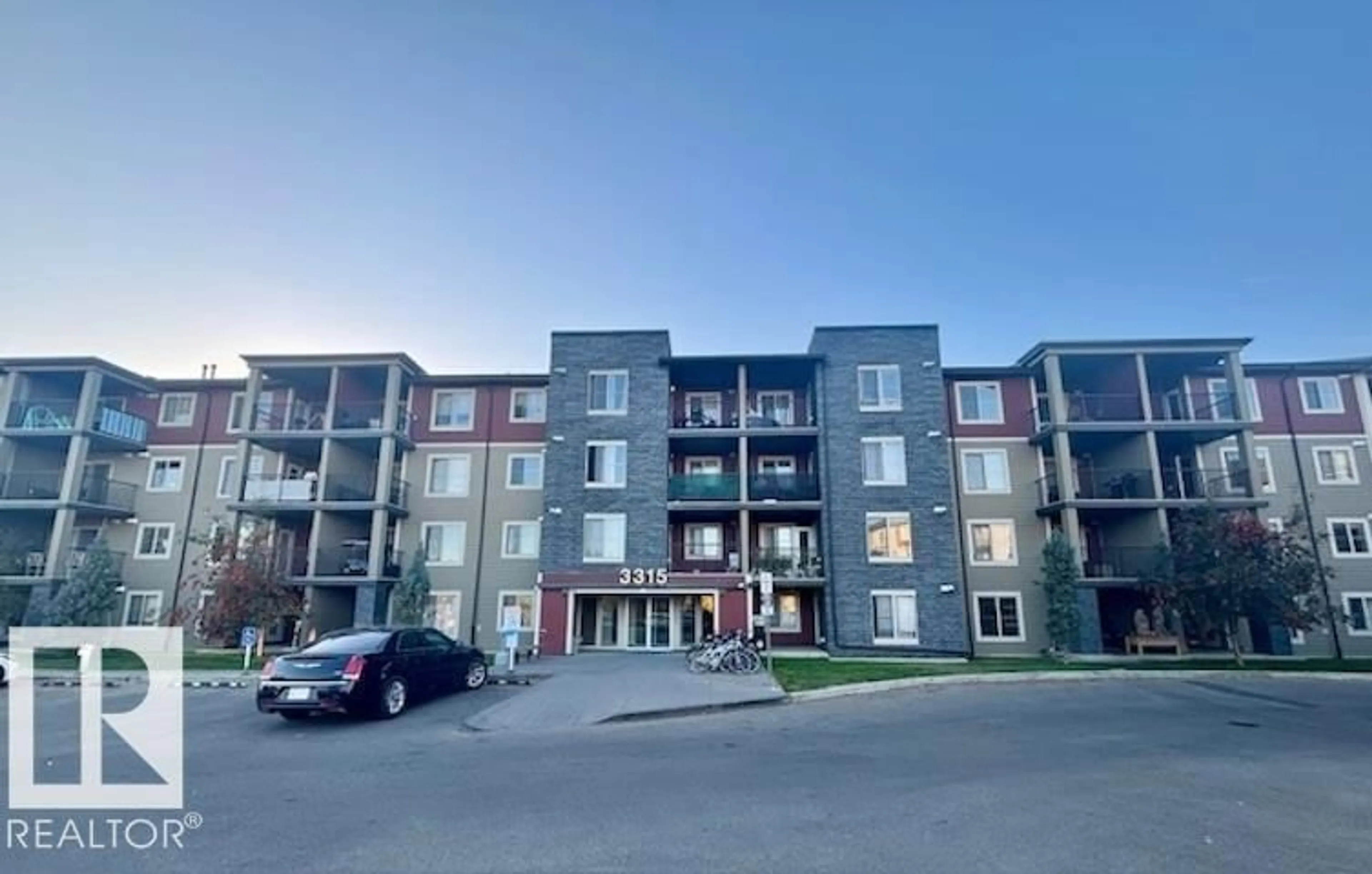 A pic from outside/outdoor area/front of a property/back of a property/a pic from drone, unknown for 113 - 3315 JAMES MOWATT TR, Edmonton Alberta T6W3L9