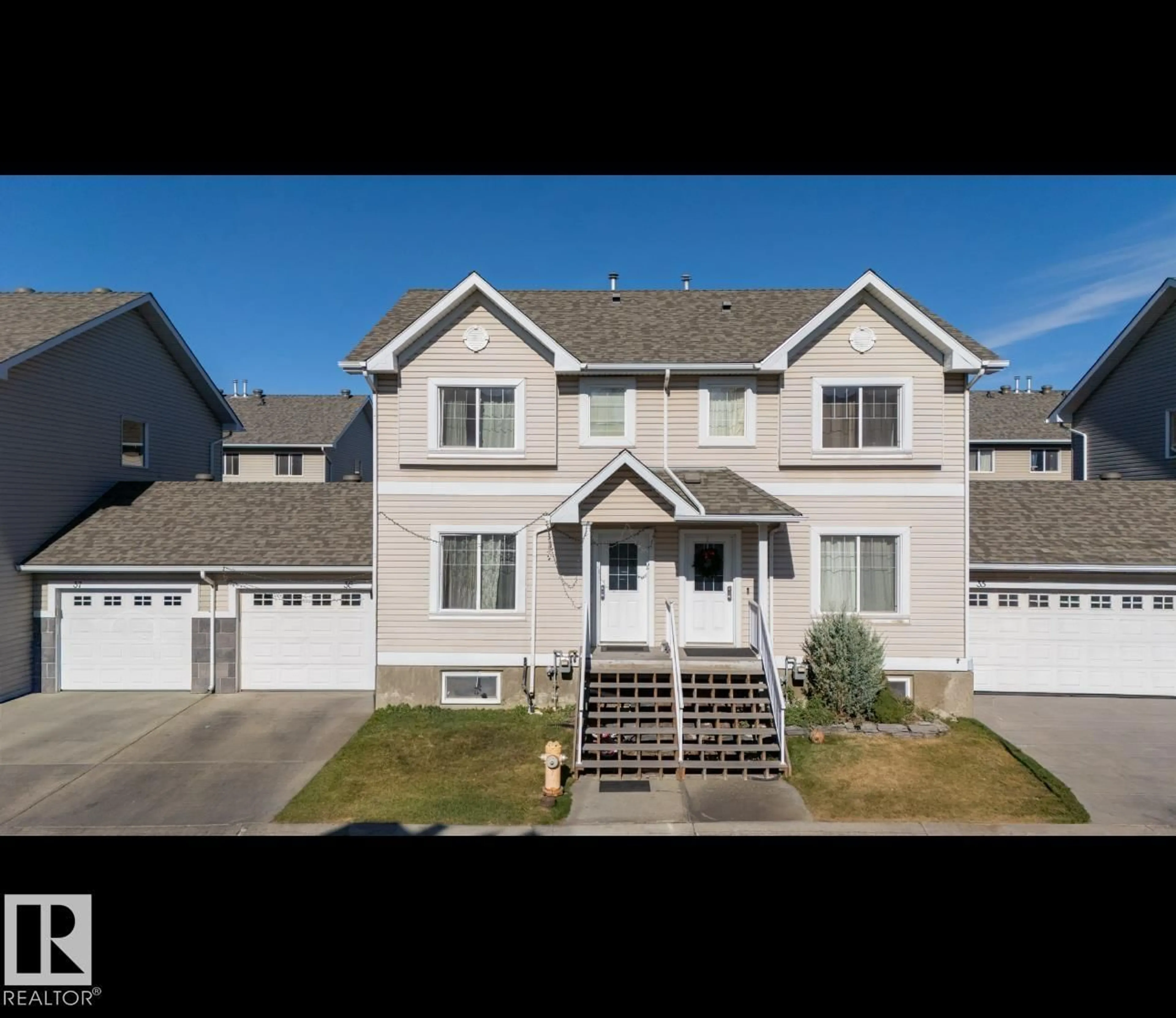 A pic from outside/outdoor area/front of a property/back of a property/a pic from drone, street for #36 - 2503 24 ST, Edmonton Alberta T6T0B5