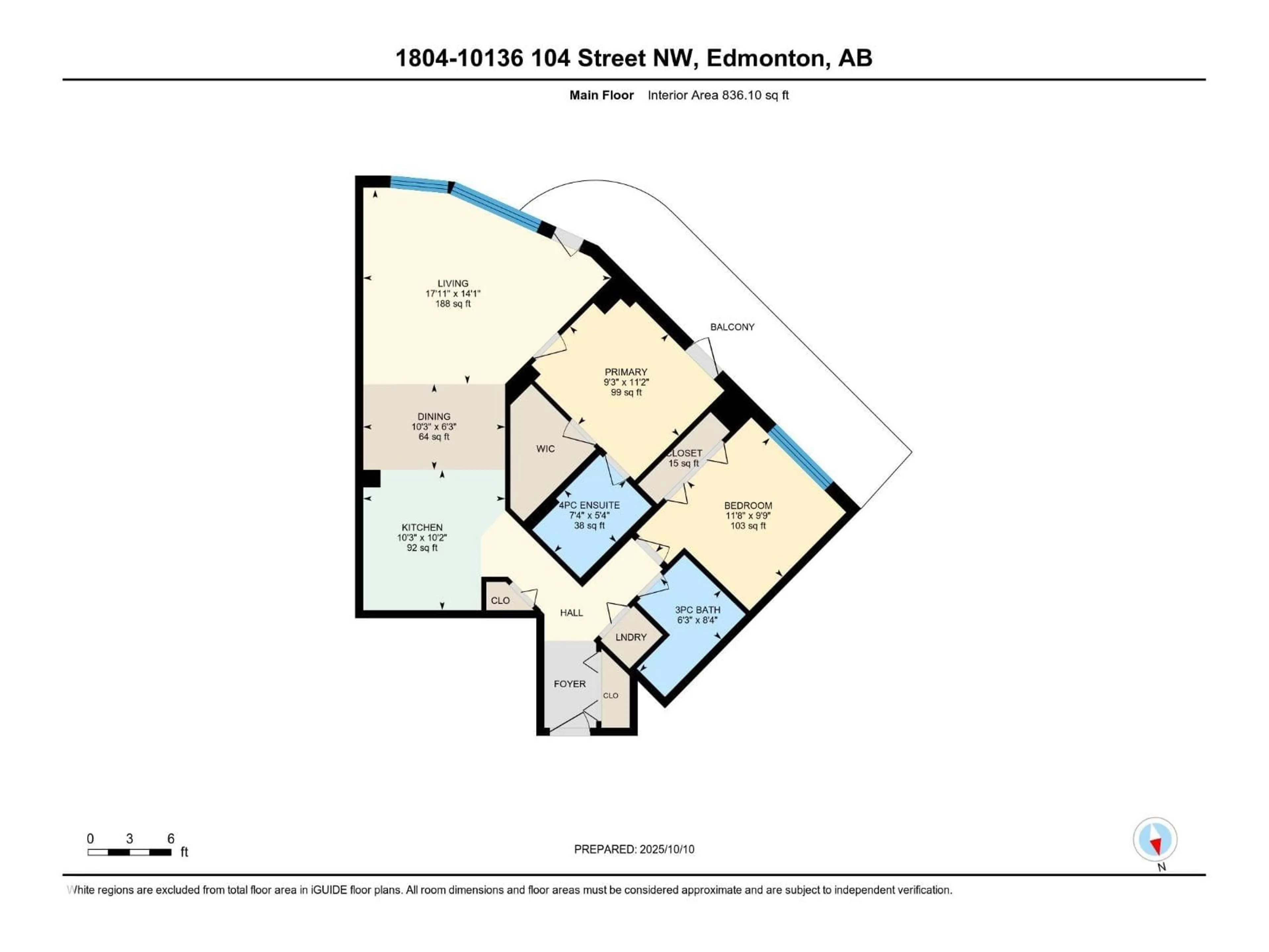 Unknown for 1804 - 10136 104 ST NW, Edmonton Alberta T5J0B5