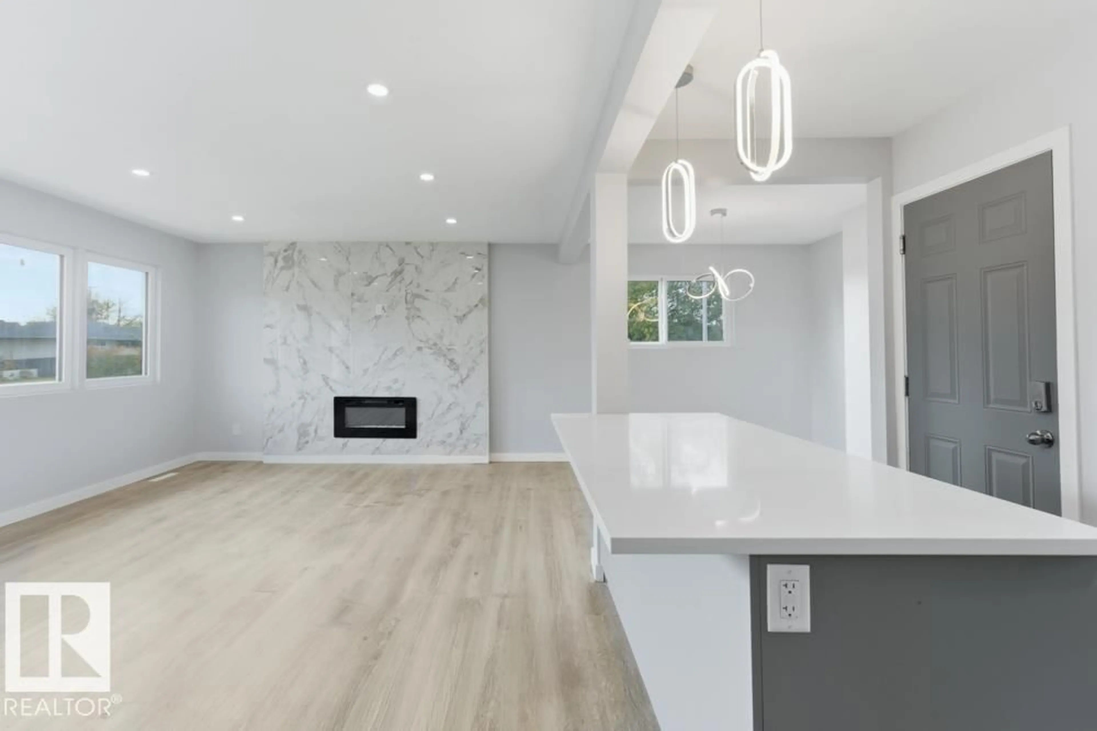 Open concept kitchen, unknown for 12808 133 AV, Edmonton Alberta T5L3S3