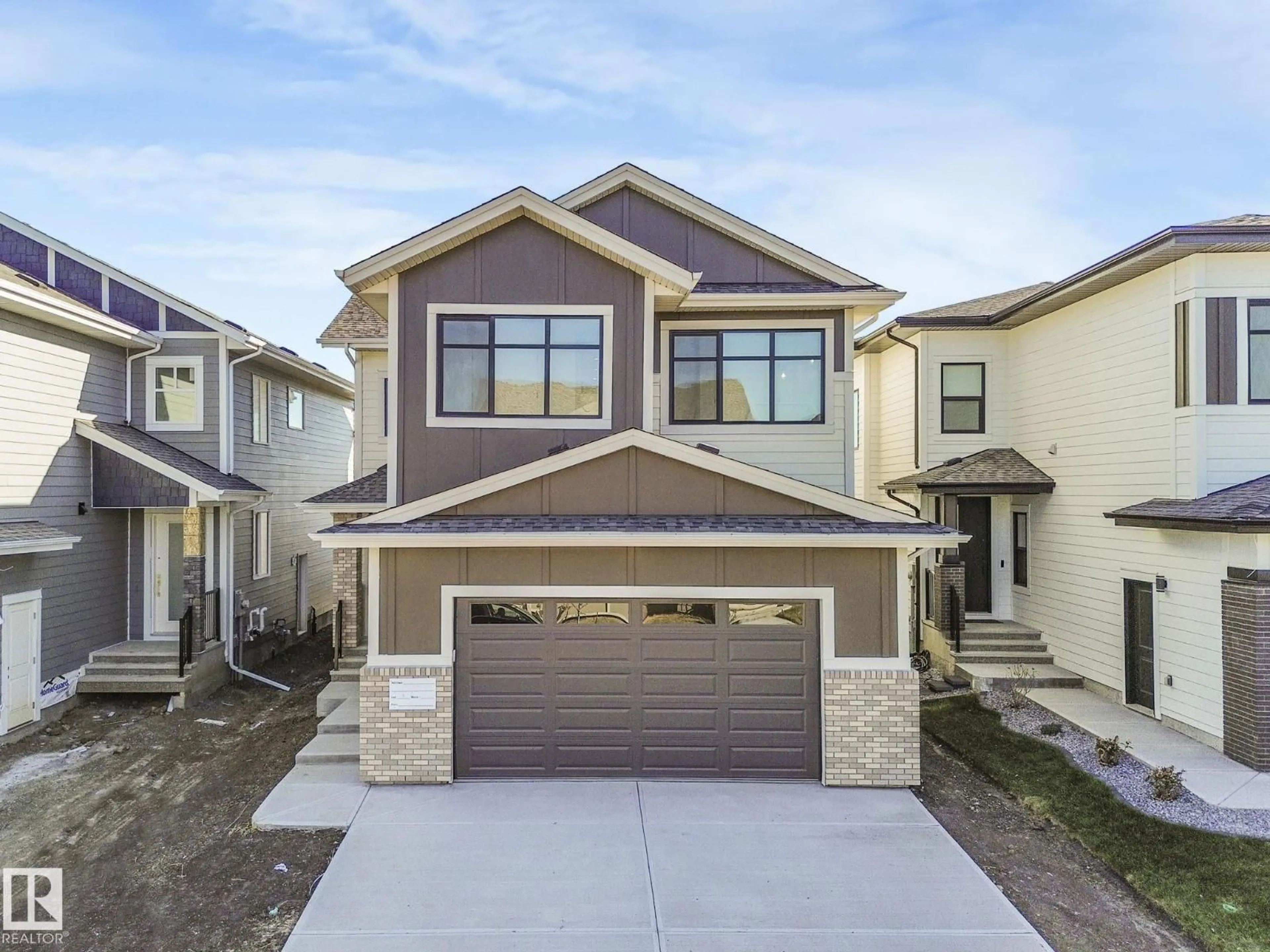 Home with brick exterior material, street for 25 BIRKSHIRE CR, Sherwood Park Alberta T8B0C6