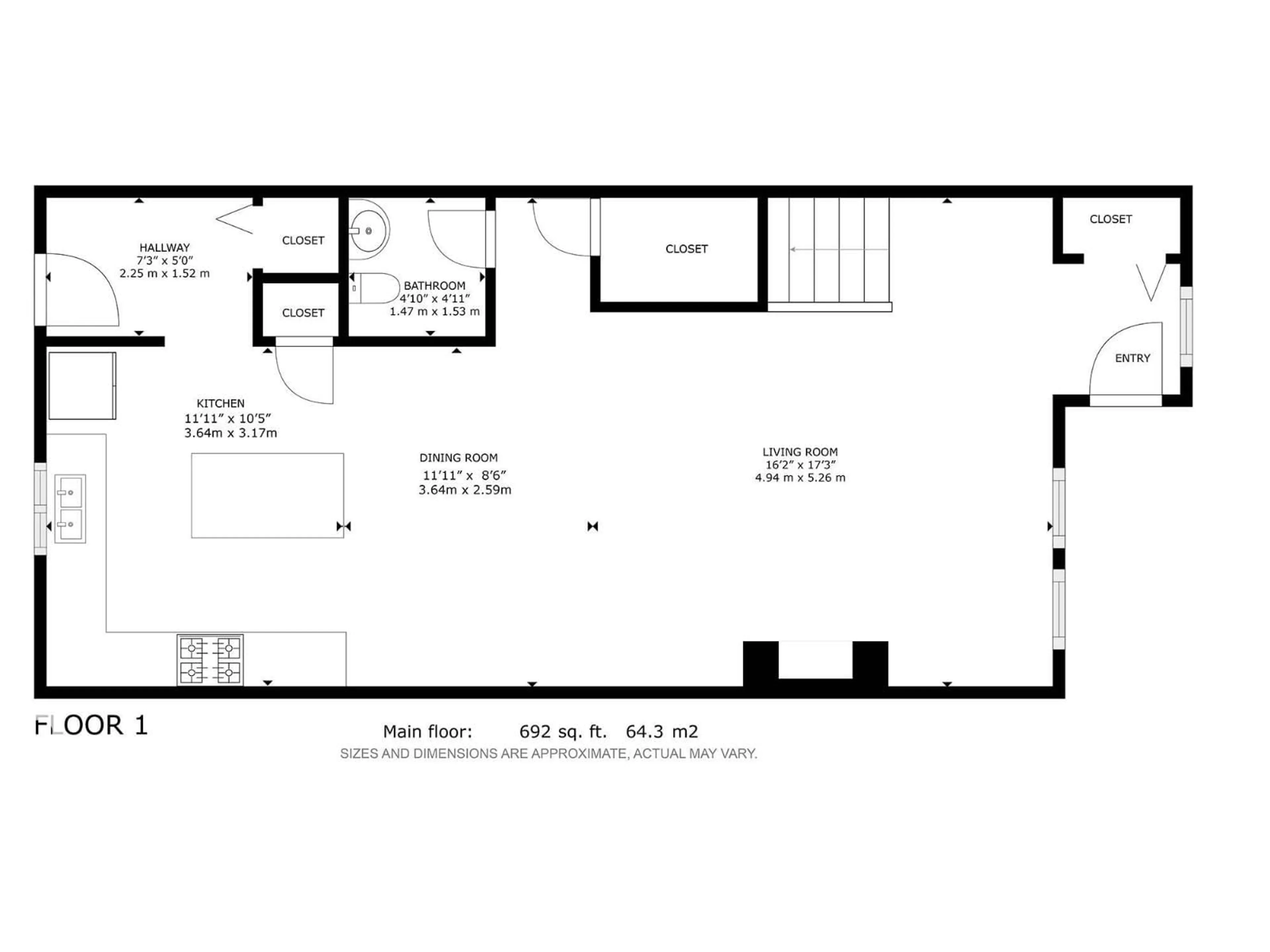 Floor plan for 7388 EDGEMONT WY, Edmonton Alberta T6M0P4