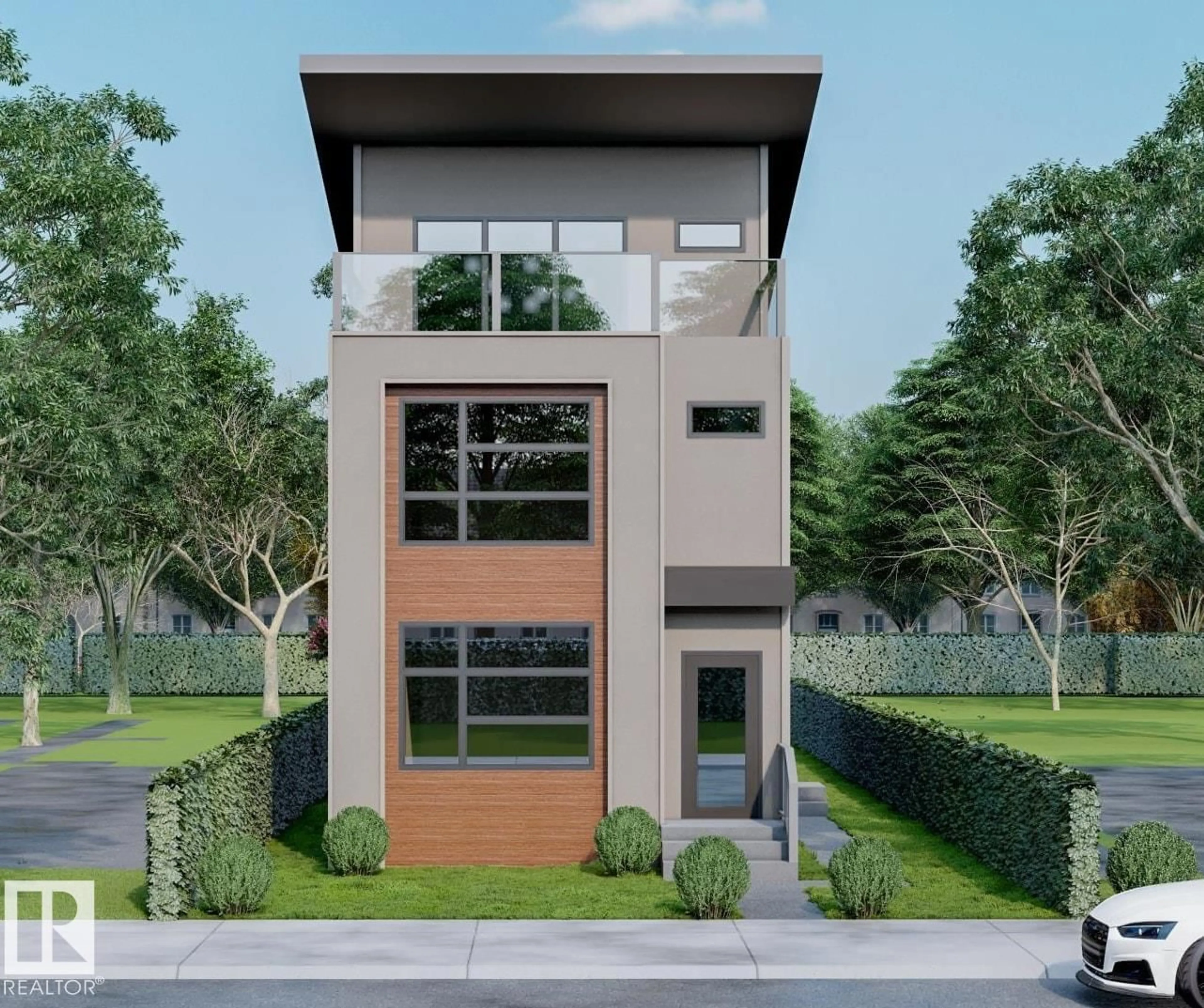 Home with brick exterior material, street for NW - 9635 85 ST, Edmonton Alberta T6C3E3