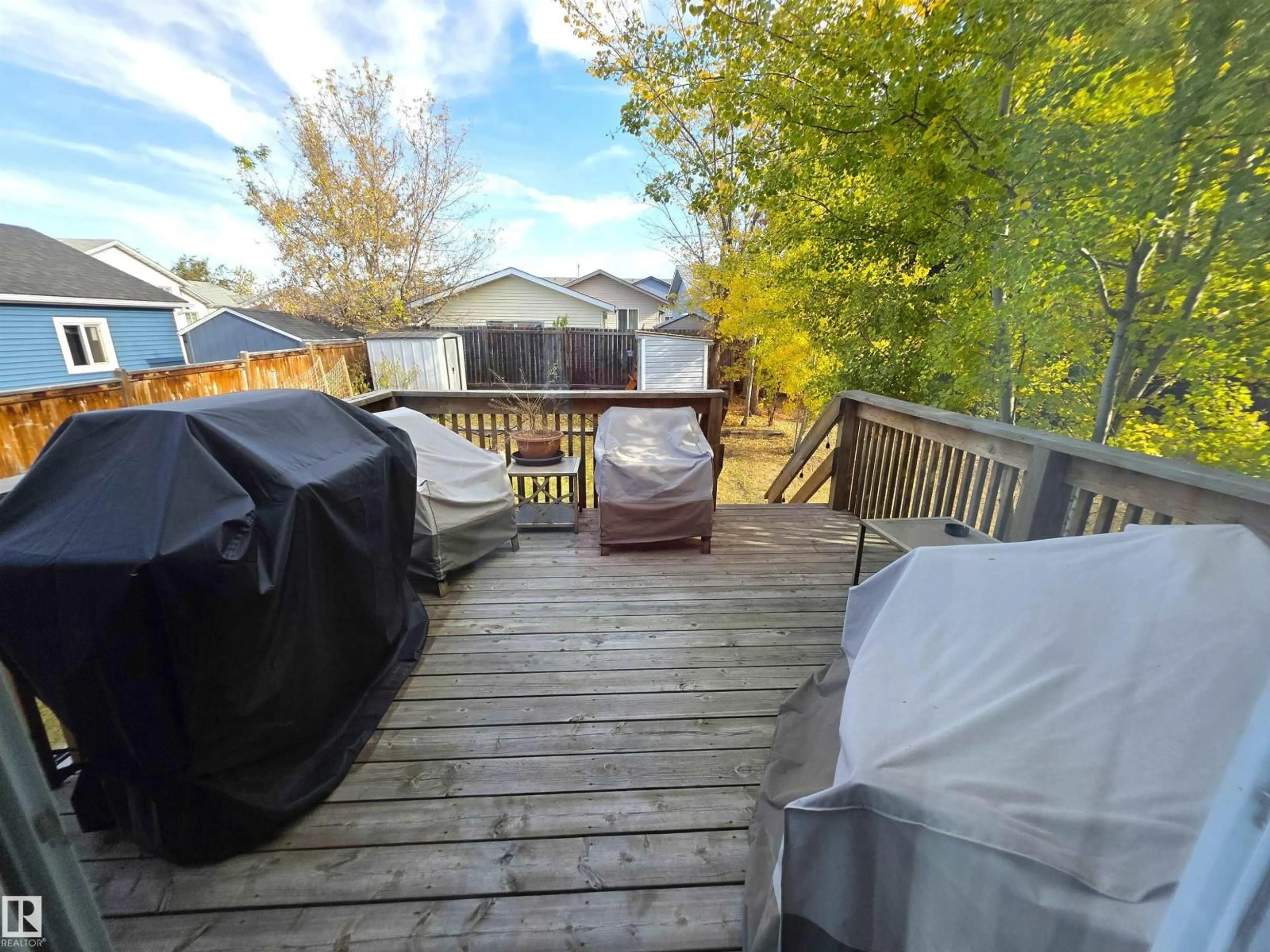 Patio, water/lake/river/ocean view for NW - 14743 33 ST, Edmonton Alberta T5Y2C9