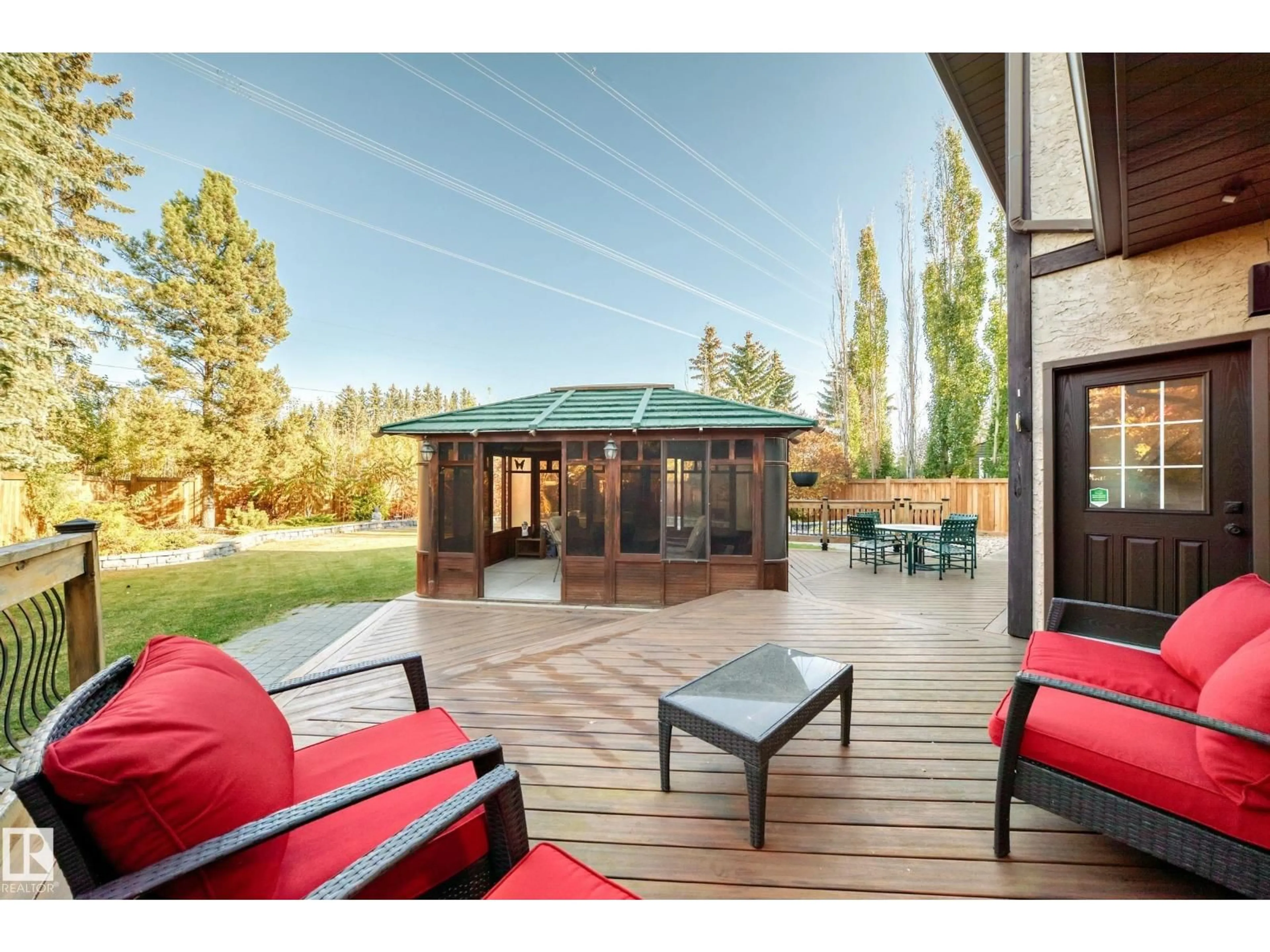 Patio, unknown for 53 BLUE QUILL CR, Edmonton Alberta T6J6C5