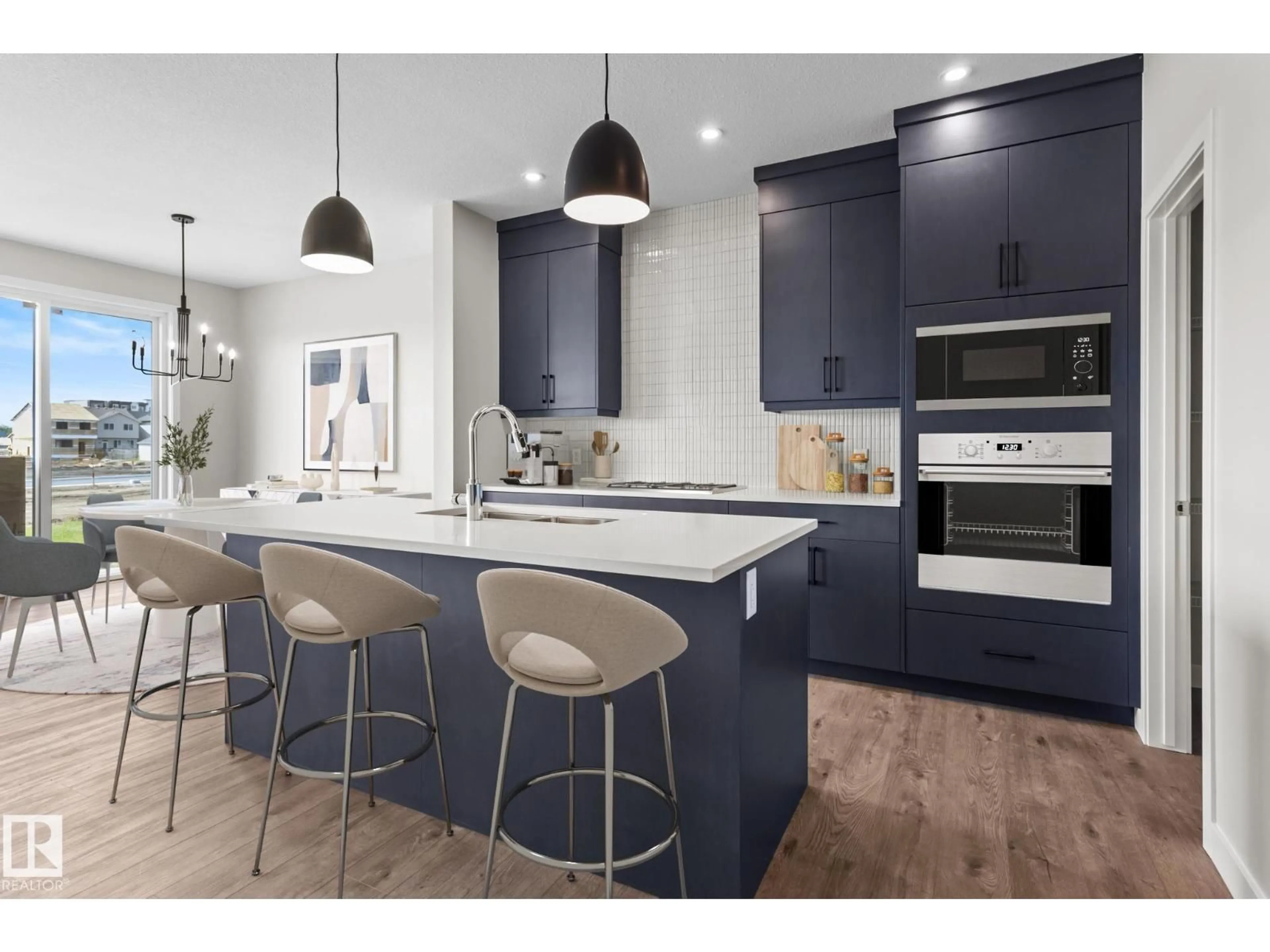 Contemporary kitchen, unknown for NW - 3548 ERLANGER LI, Edmonton Alberta T6M1J5