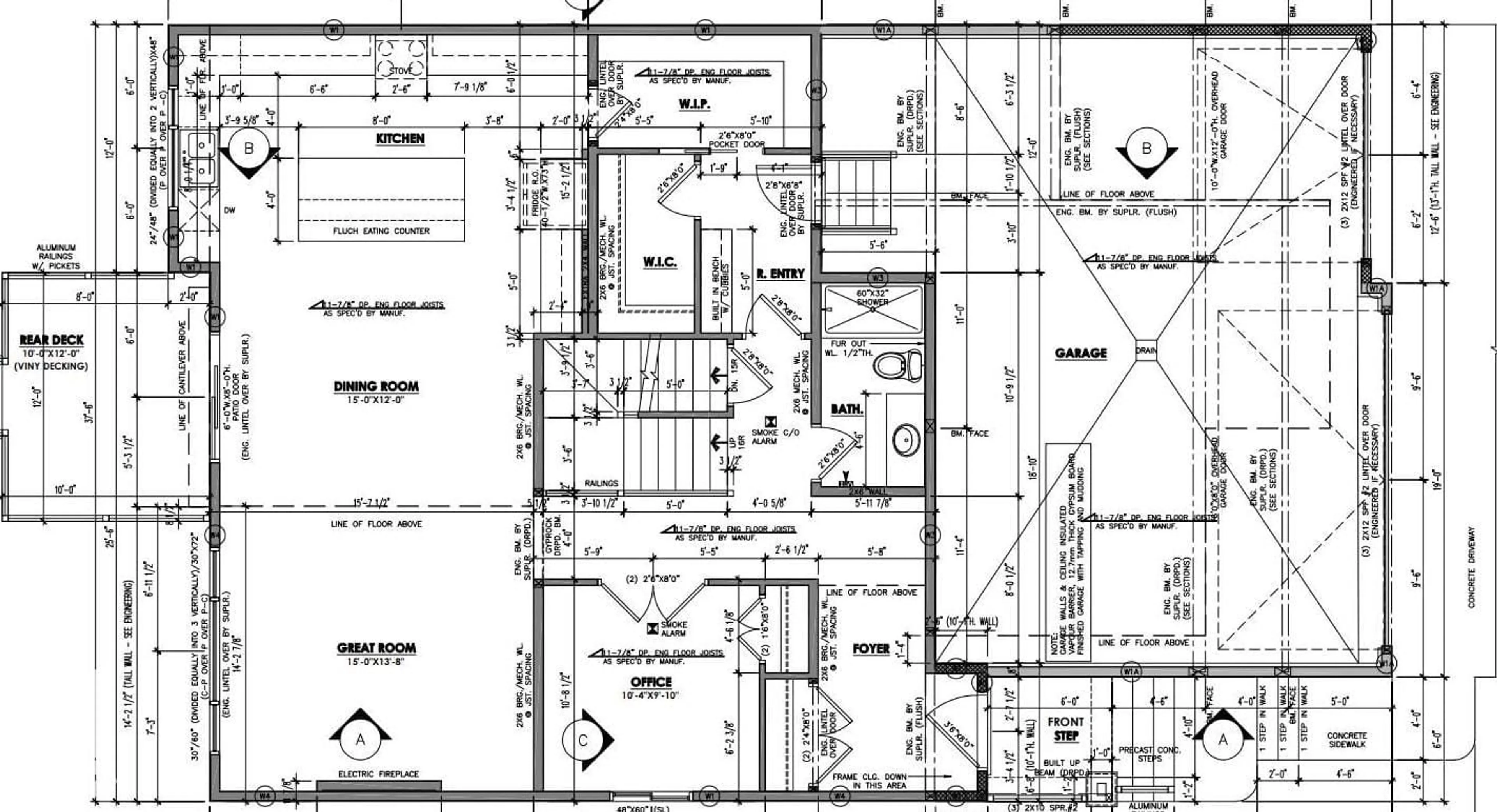 Floor plan for 30 SYDWYCK CI, Spruce Grove Alberta T7X0A0