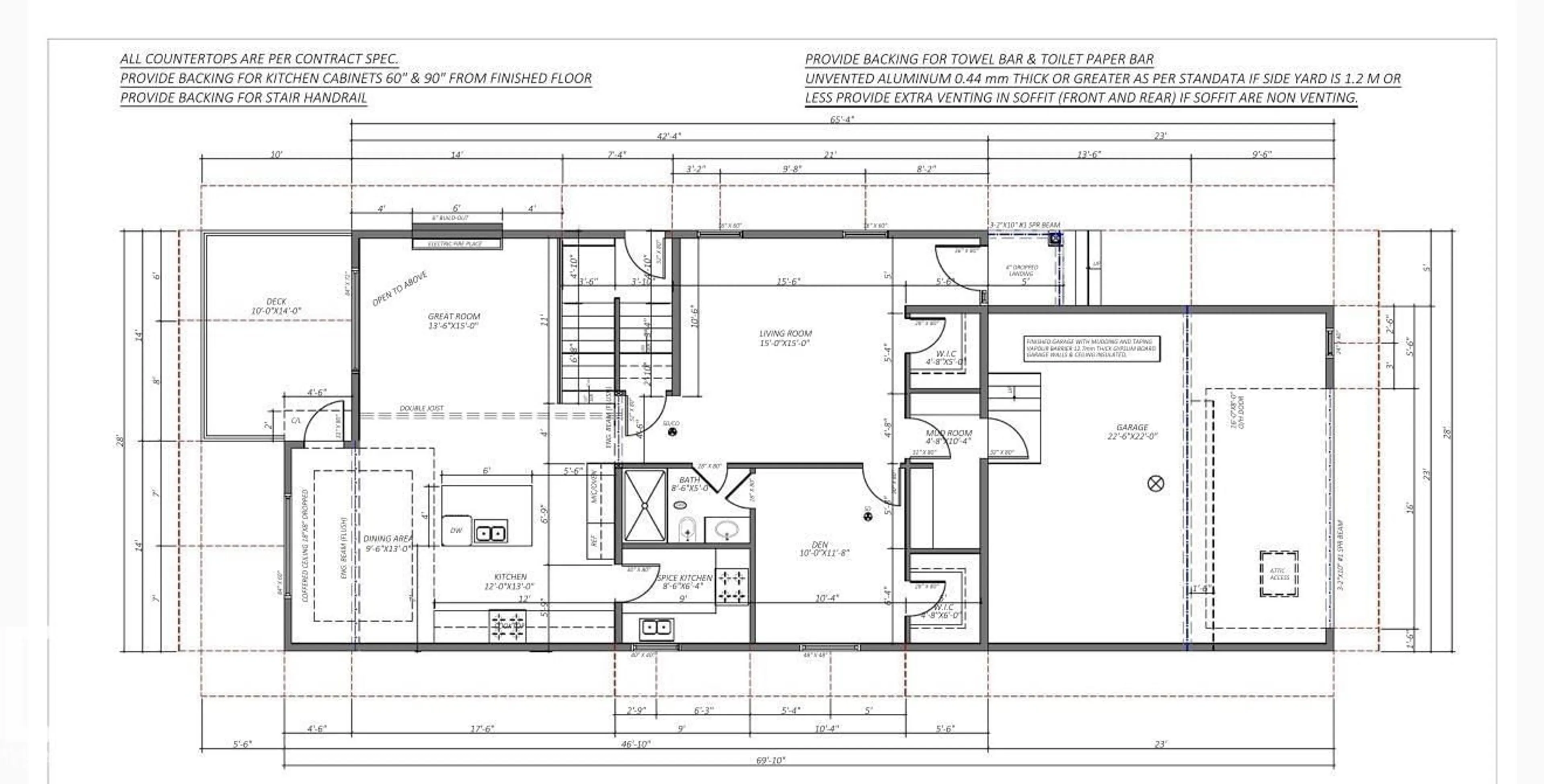 Floor plan for 6449 28 AV, Edmonton Alberta T6X3J7