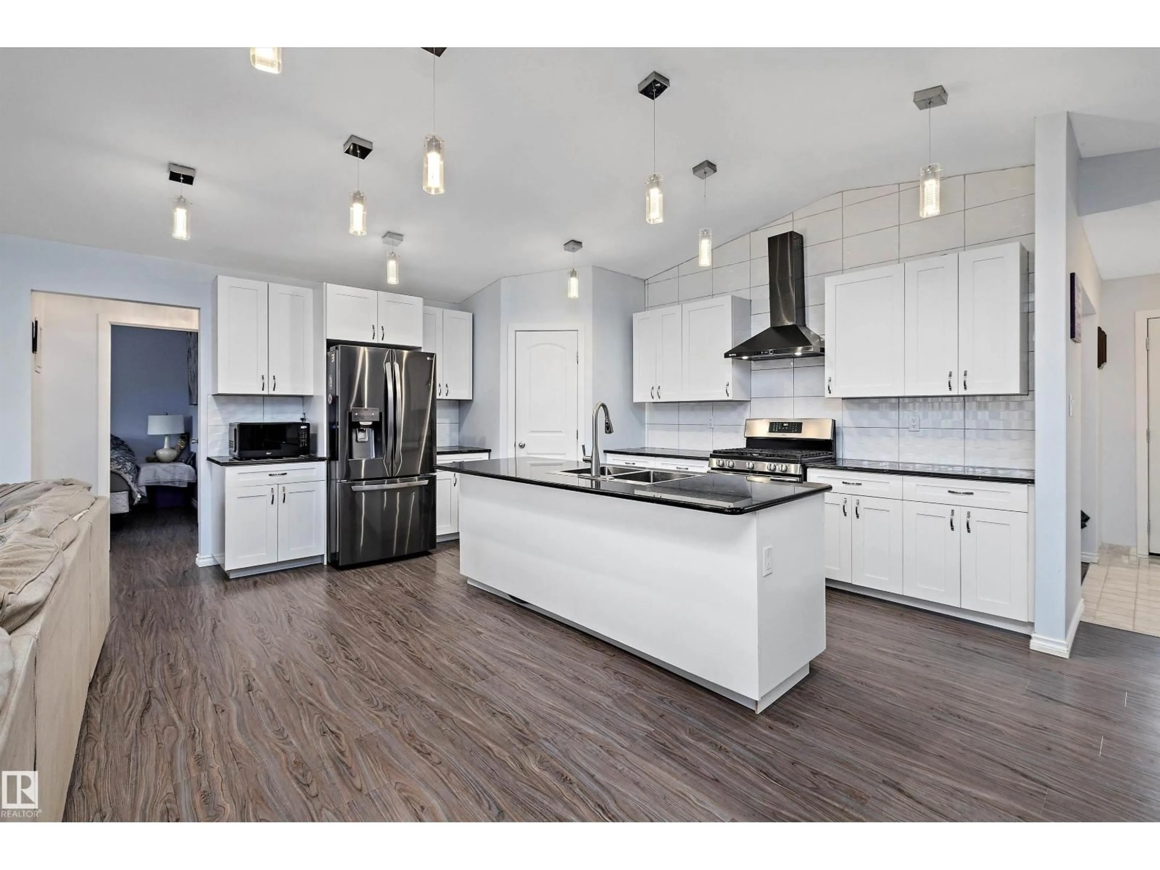 Open concept kitchen, unknown for 4129 TWP ROAD 540, Rural Lac Ste. Anne County Alberta T0E0A1