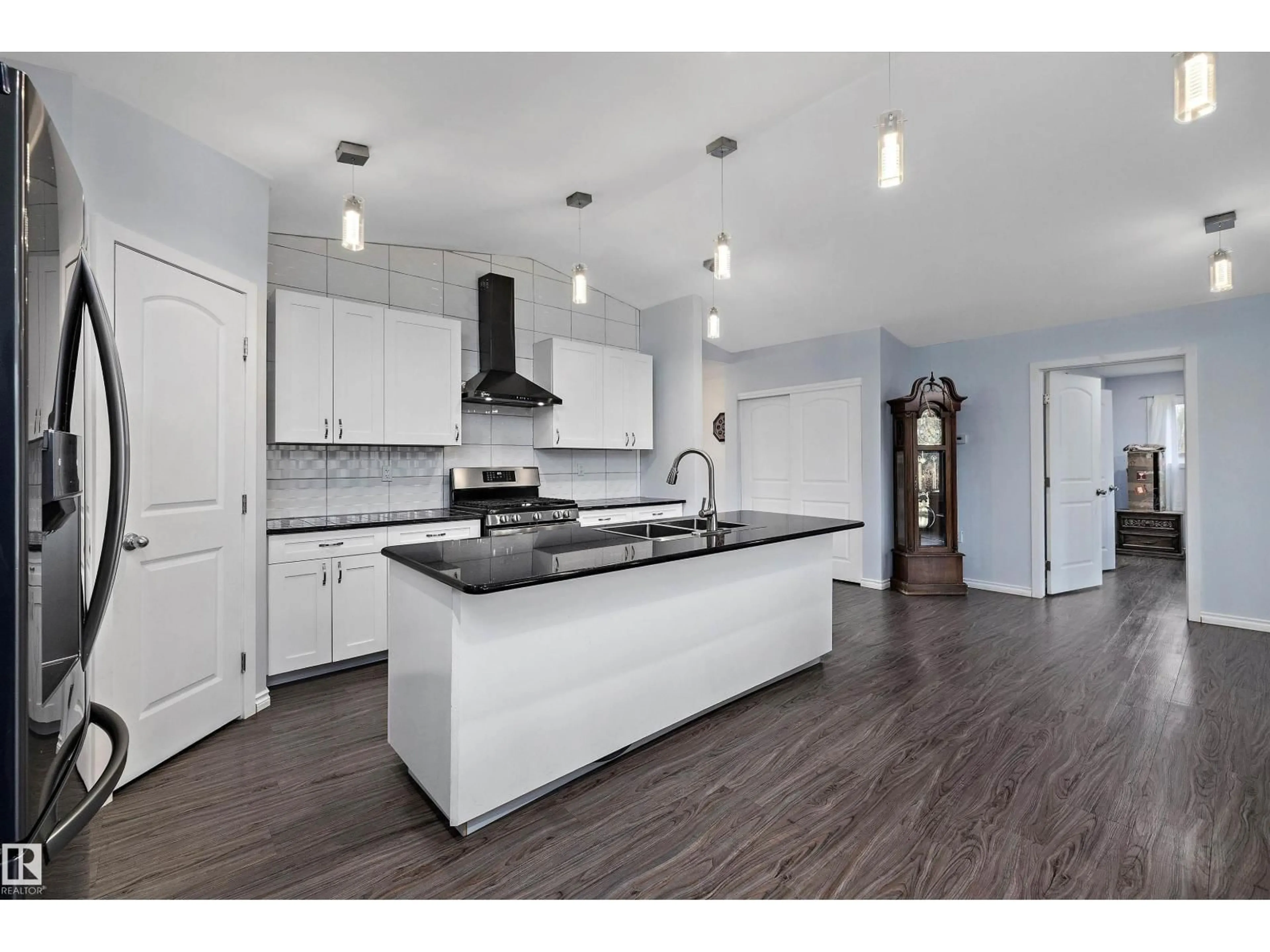 Open concept kitchen, unknown for 4129 TWP ROAD 540, Rural Lac Ste. Anne County Alberta T0E0A1