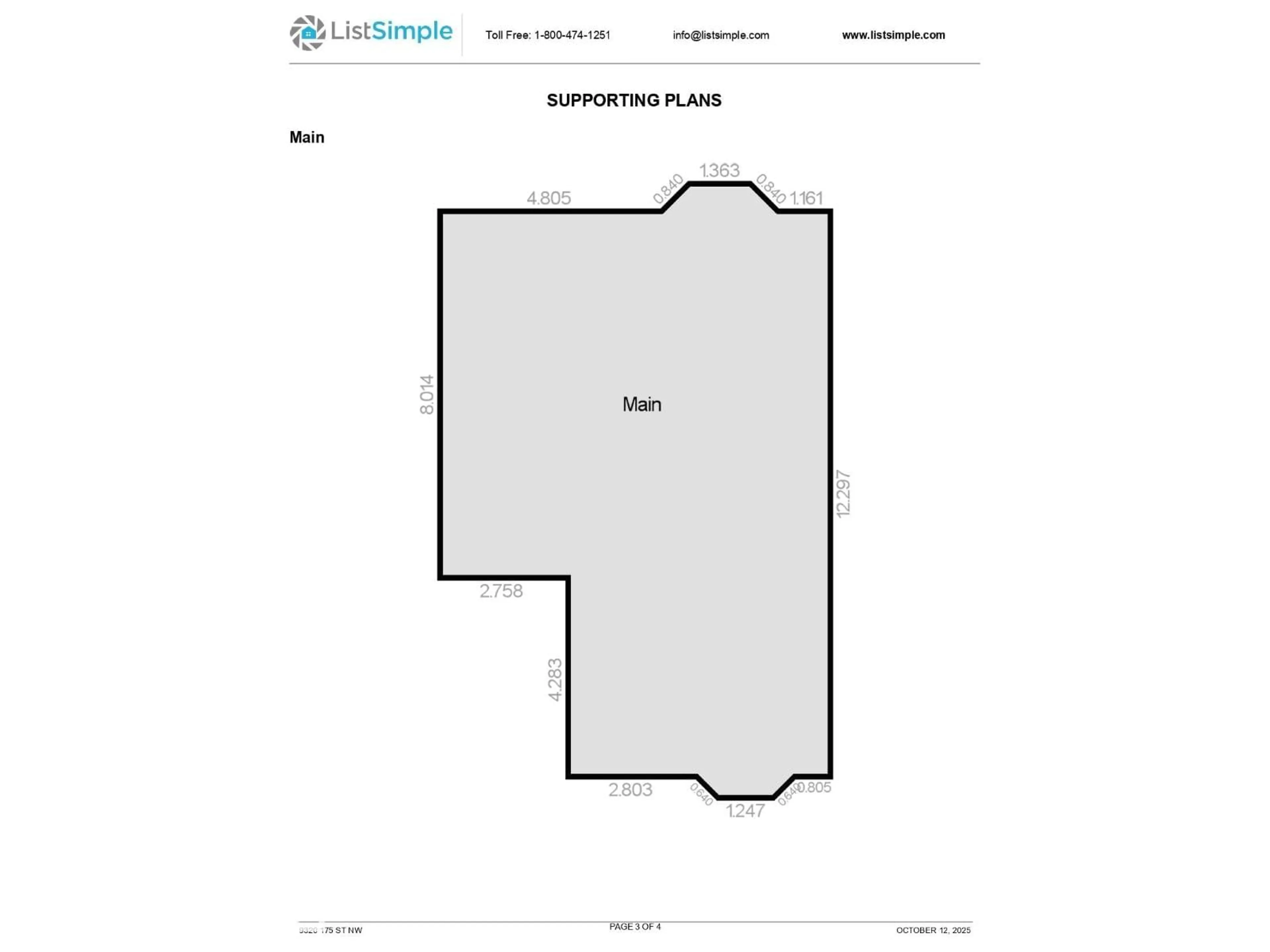 Floor plan for NW - 9320 175 ST, Edmonton Alberta T5T3E2