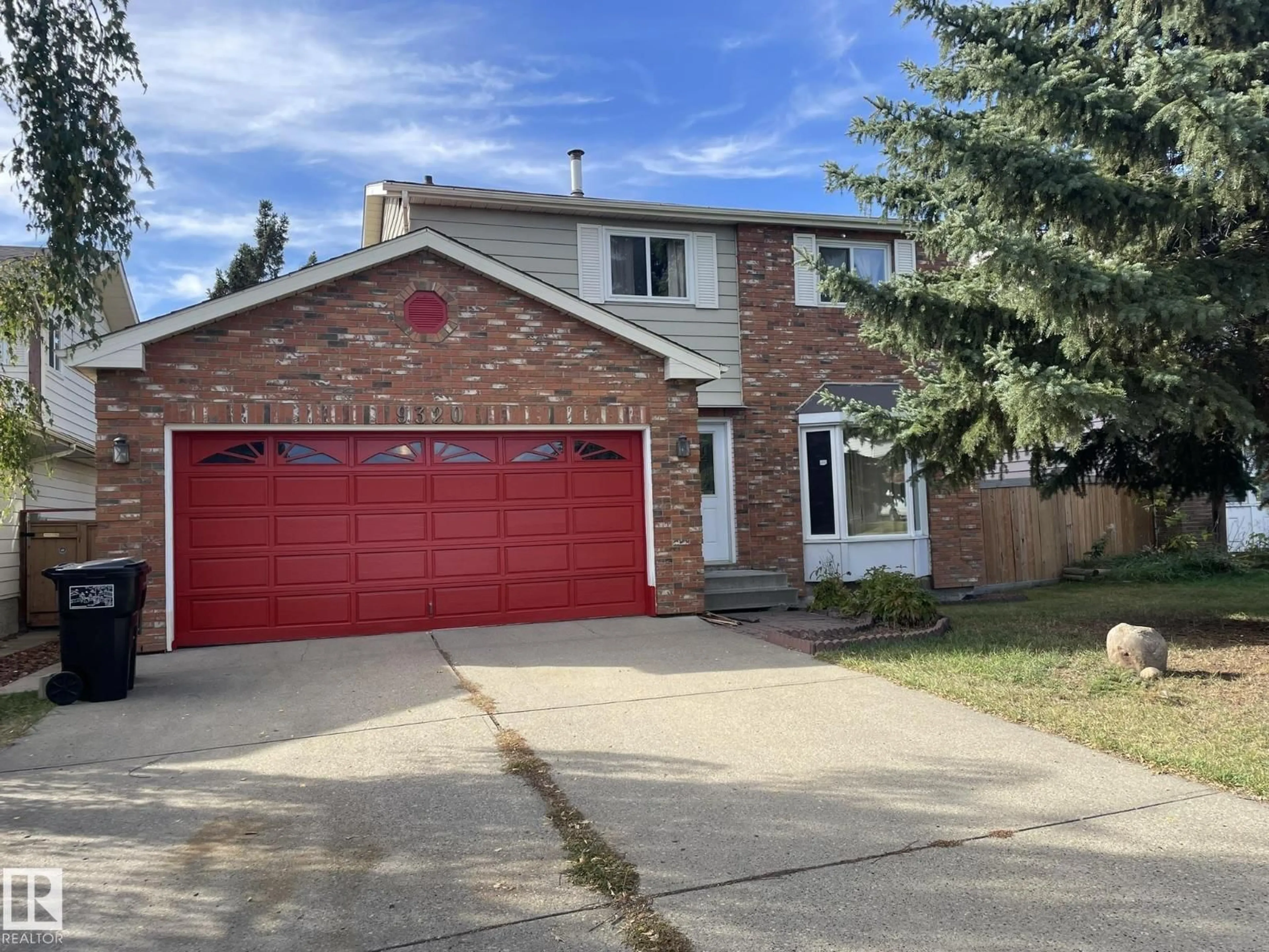 Home with brick exterior material, street for NW - 9320 175 ST, Edmonton Alberta T5T3E2