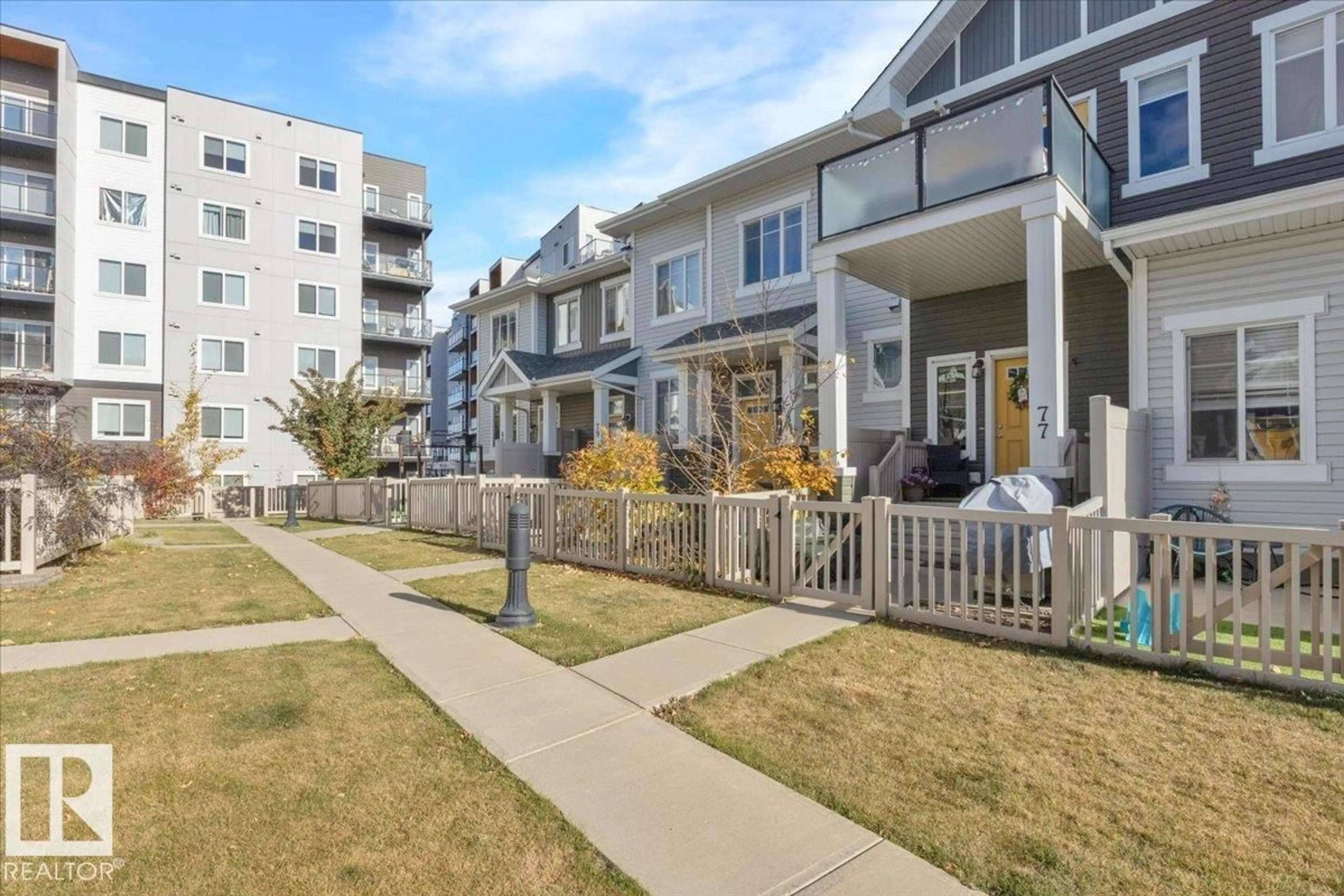 Patio, street for 77 - 2905 141 ST, Edmonton Alberta T6W3M4