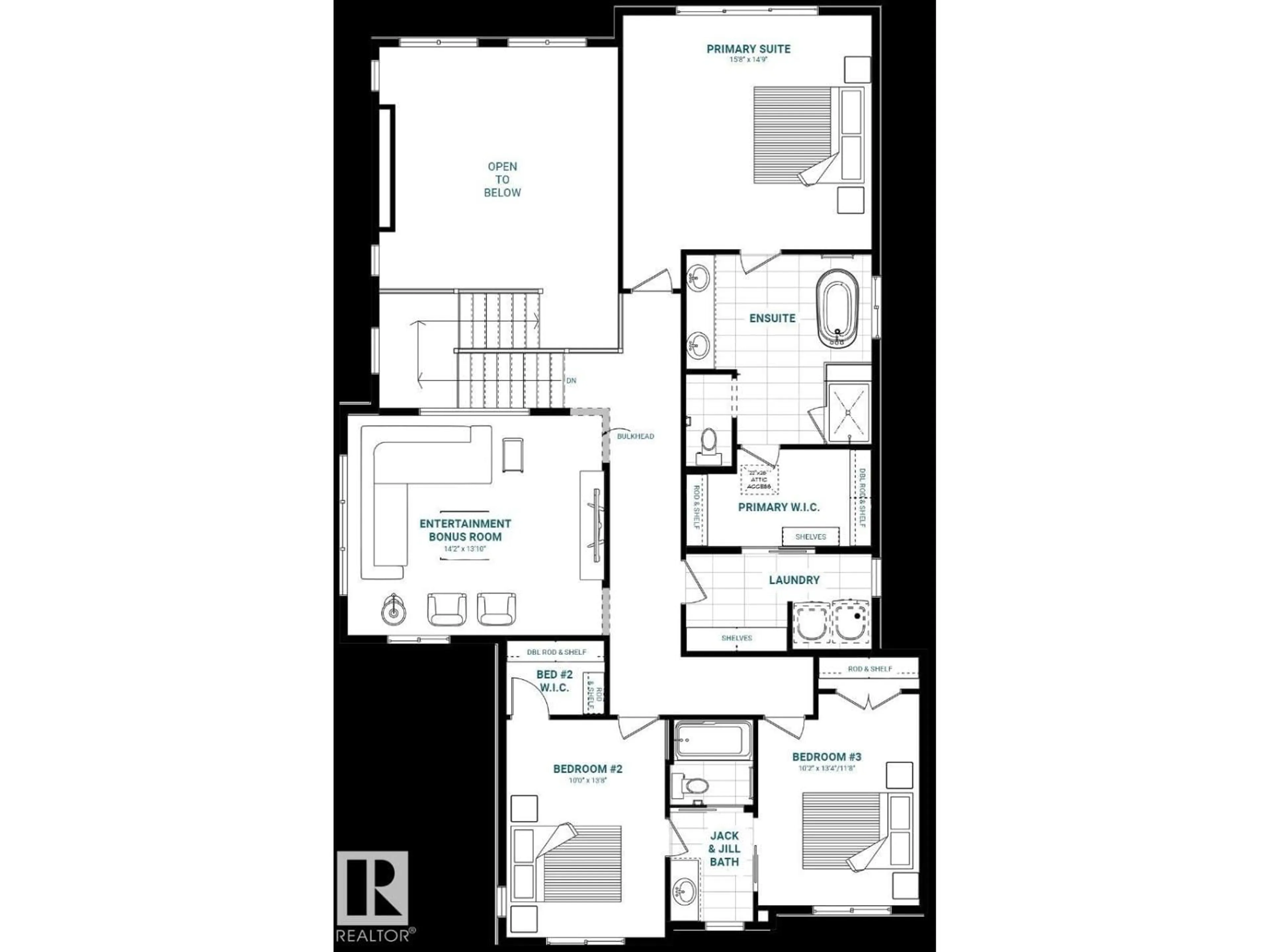 Floor plan for 211 HAYS RIDGE BV, Edmonton Alberta T6W4G6