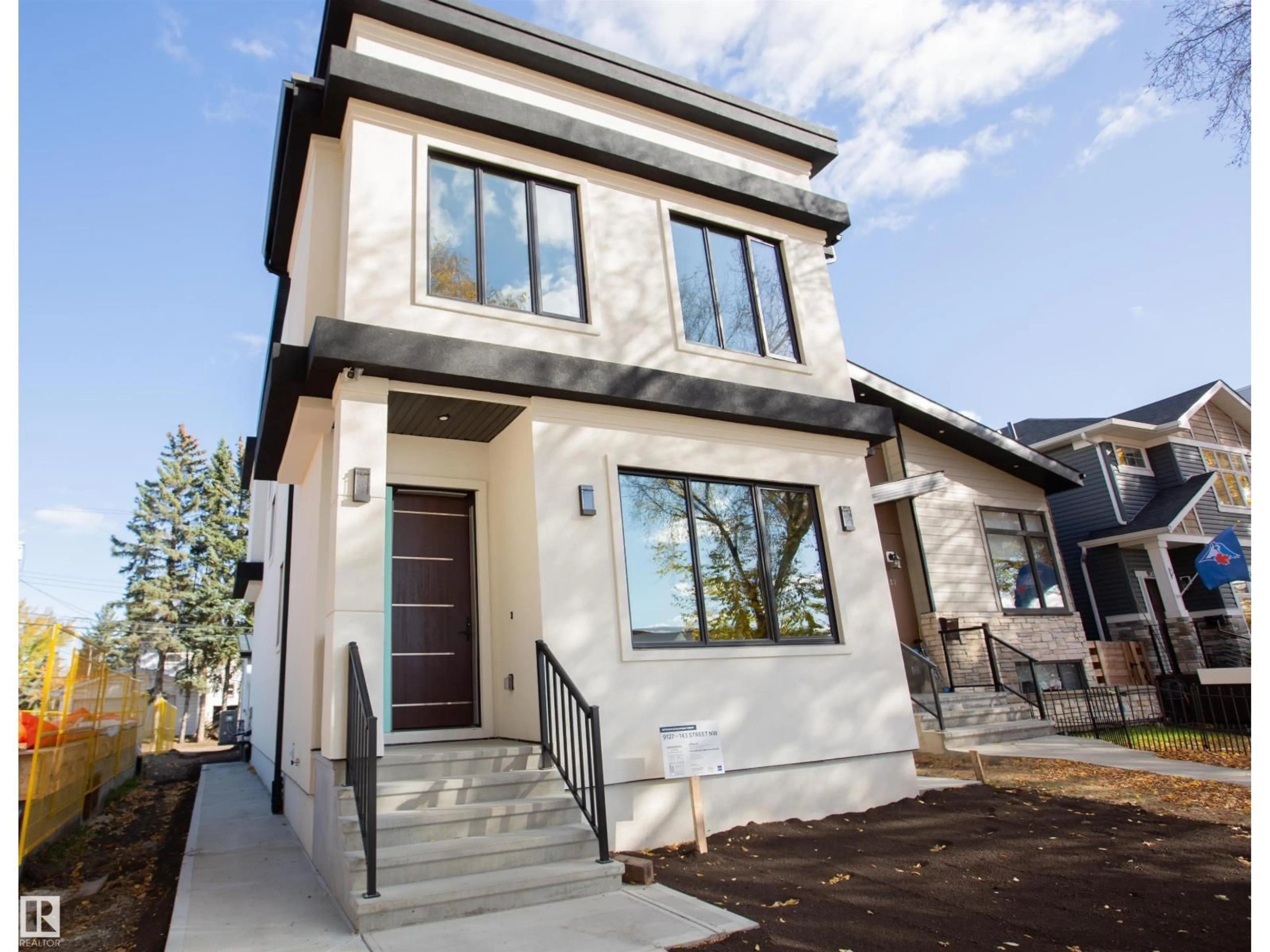 Home with brick exterior material, street for 9127 143 ST, Edmonton Alberta T5R0P5