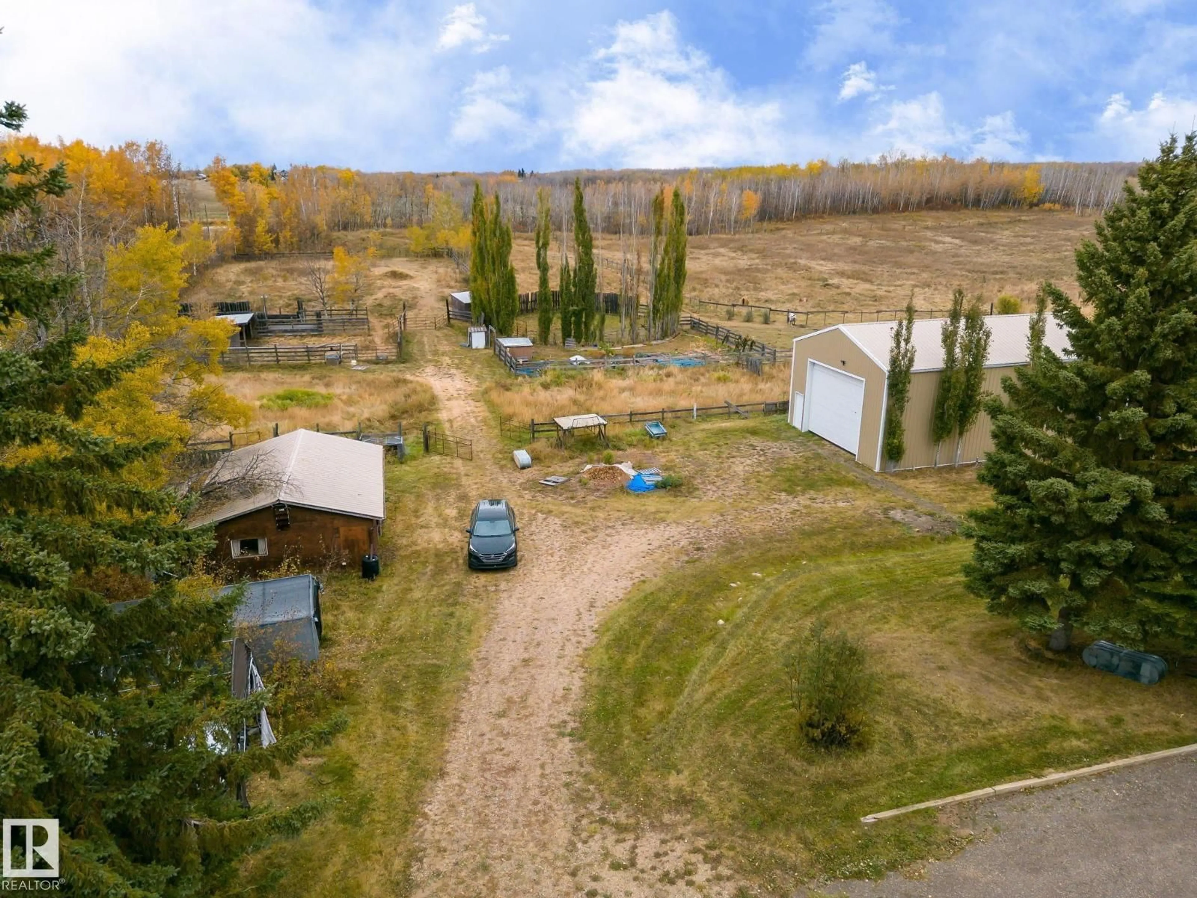 A pic from outside/outdoor area/front of a property/back of a property/a pic from drone, unknown for 51317 RANGE ROAD 201, Rural Beaver County Alberta T0B4J1
