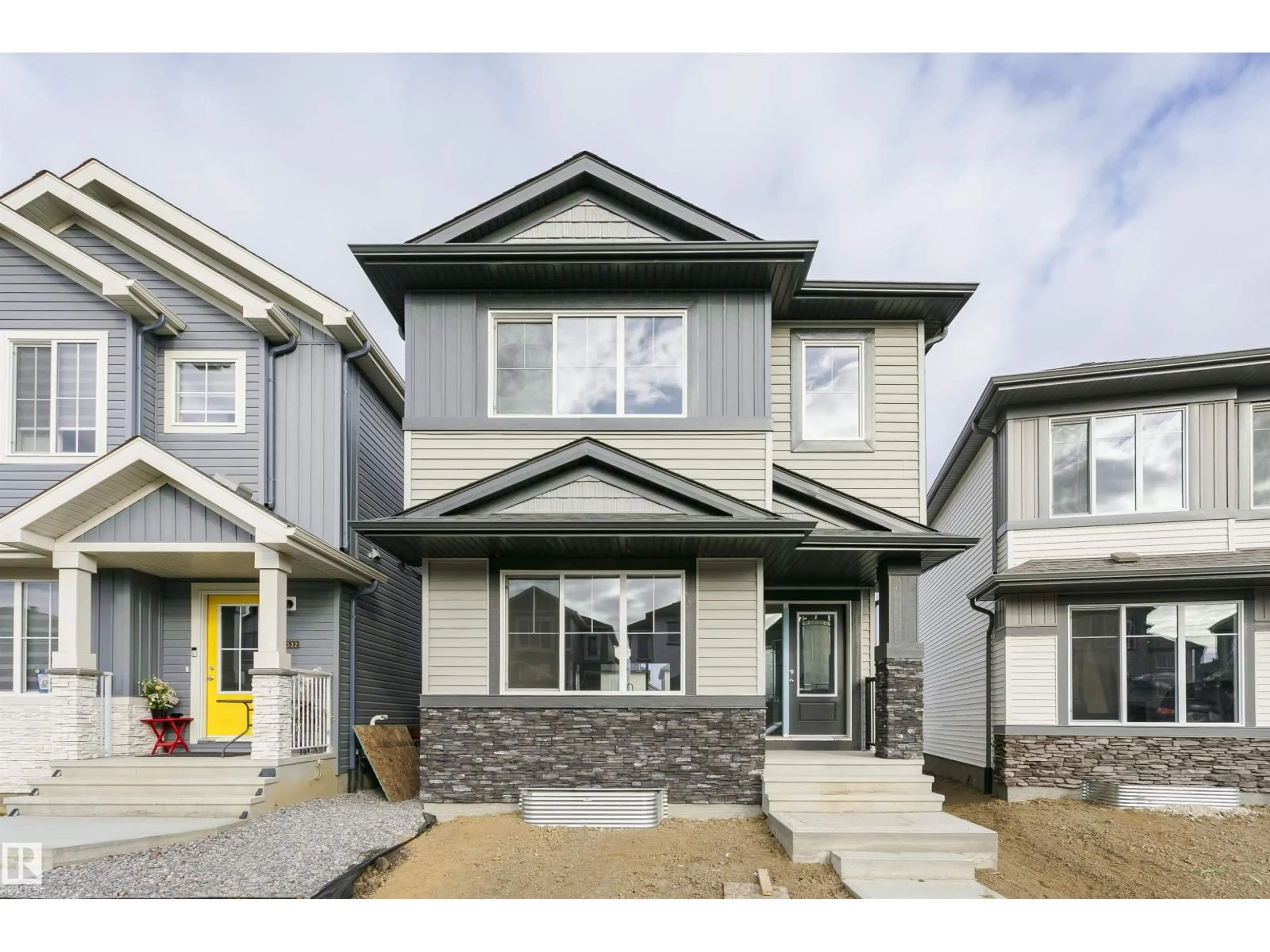 Home with vinyl exterior material, street for SW - 9530 CARSON BN, Edmonton Alberta T6W5G7