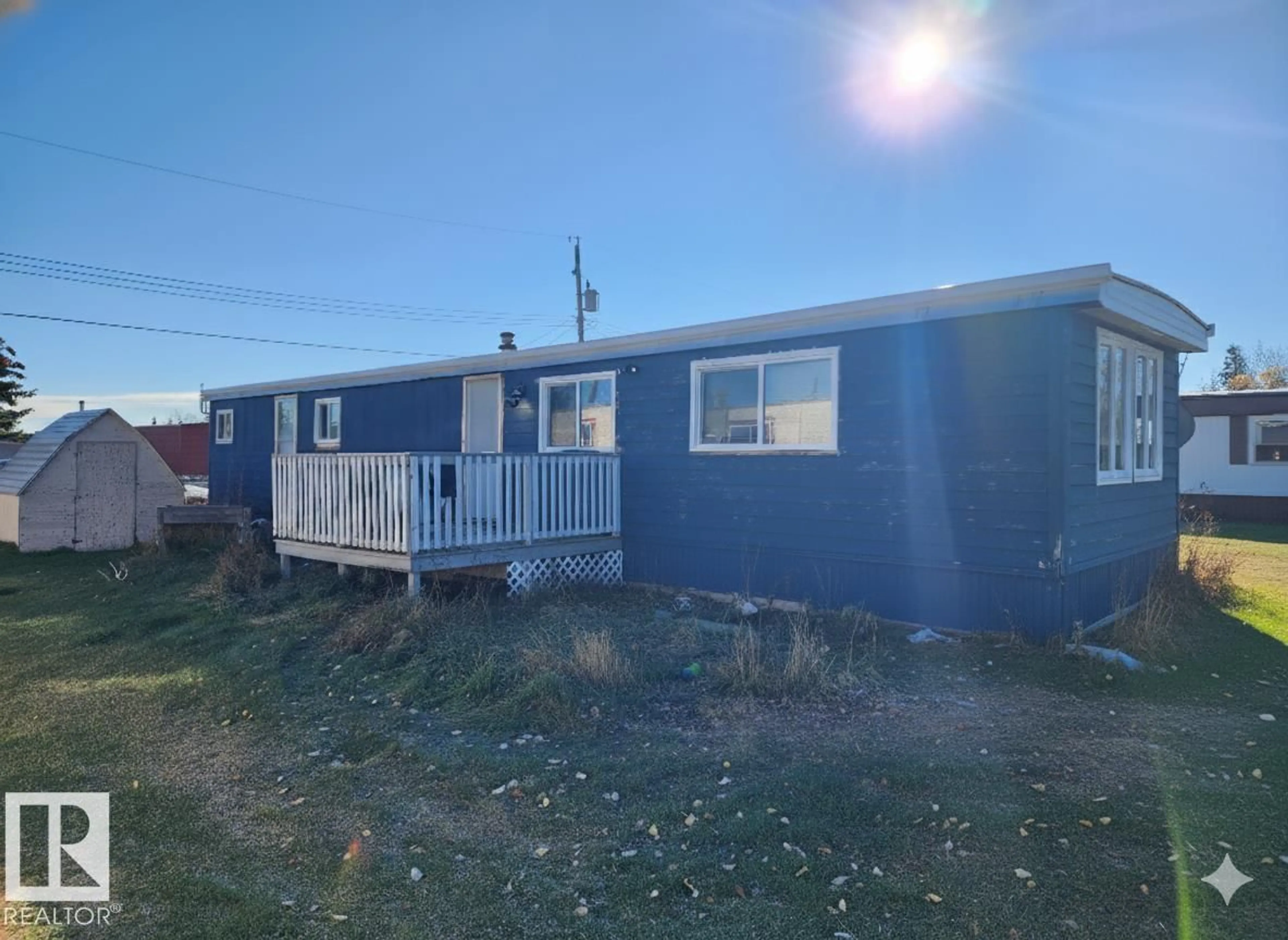 A pic from outside/outdoor area/front of a property/back of a property/a pic from drone, street for 5307 54 ST, Clyde Alberta T0G0P0