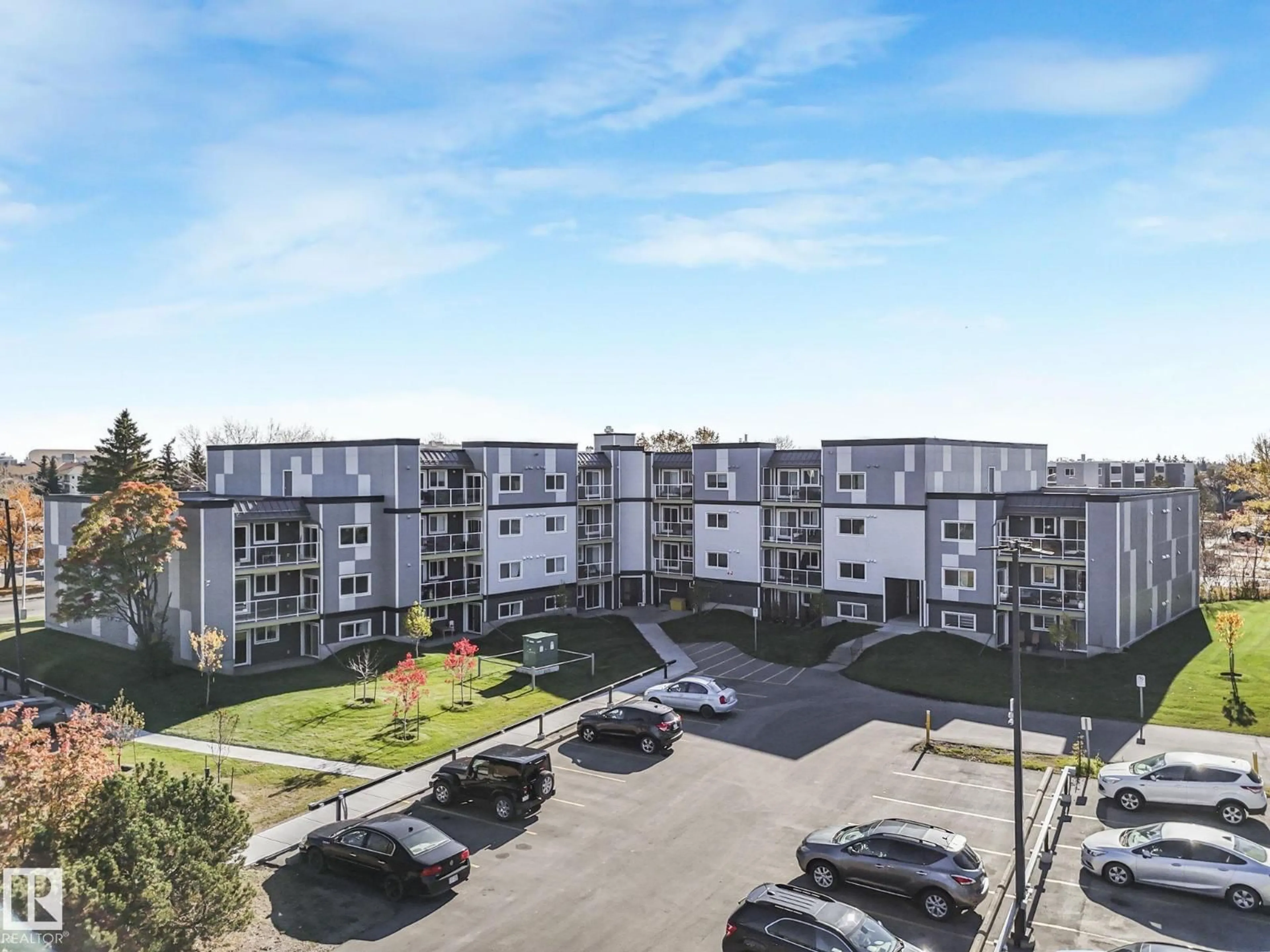 A pic from outside/outdoor area/front of a property/back of a property/a pic from drone, unknown for #109 - 9504 182 ST NW, Edmonton Alberta T5T3A7