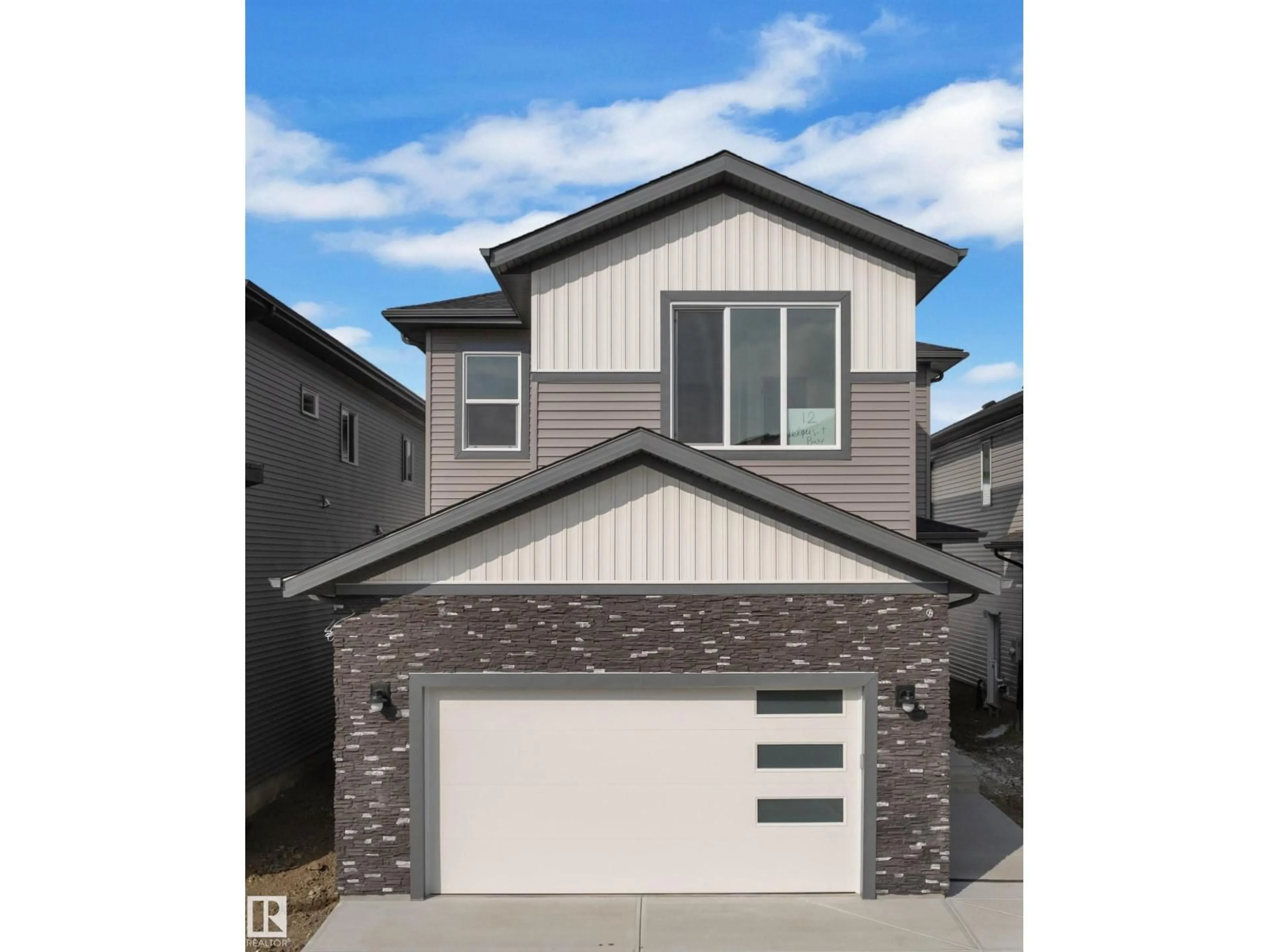 Home with brick exterior material, street for 12 DALQUIST BA, Leduc Alberta T9E1N7