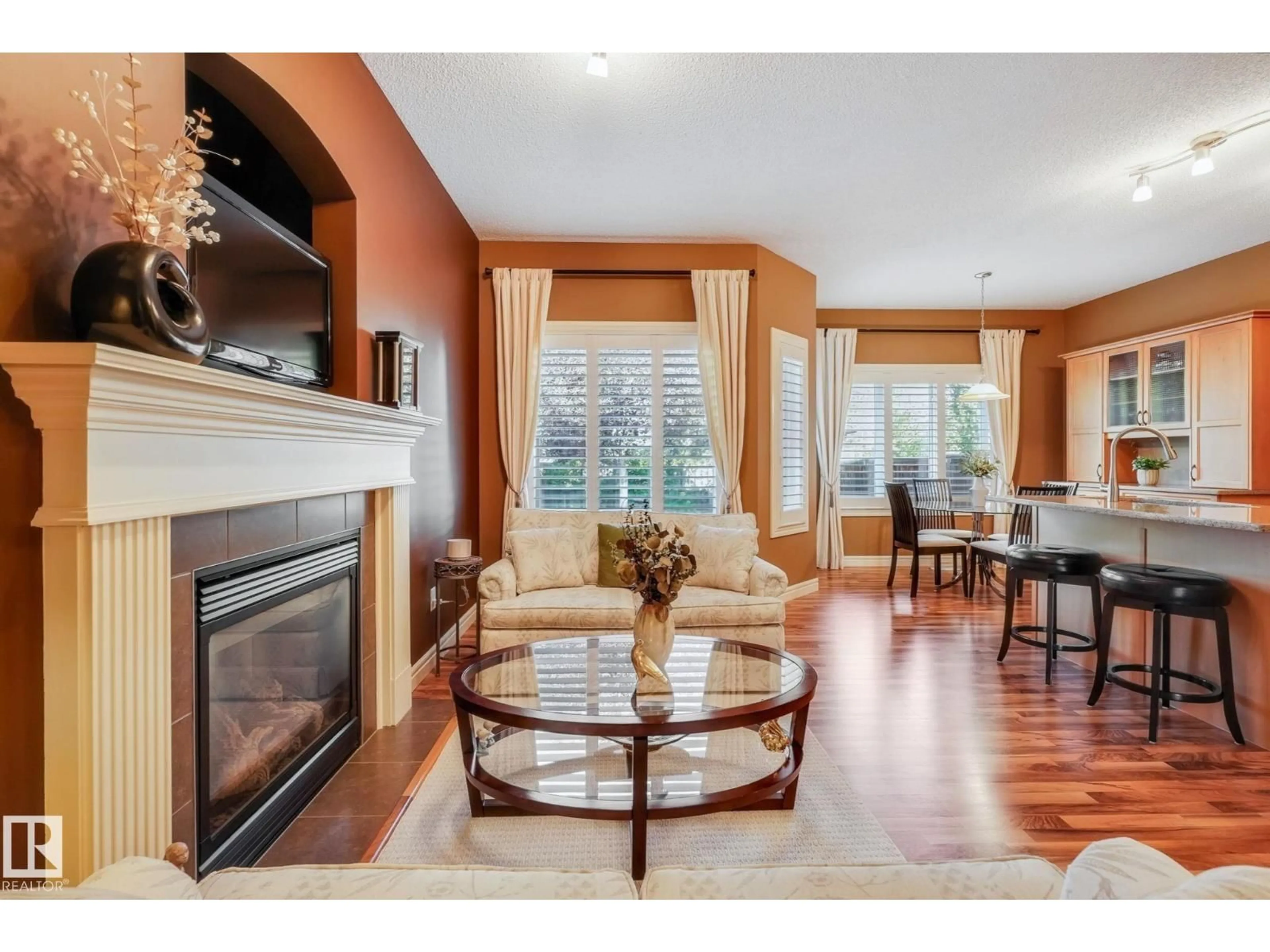 Living room with furniture, unknown for SW - 1926 119A ST, Edmonton Alberta T6W0E2