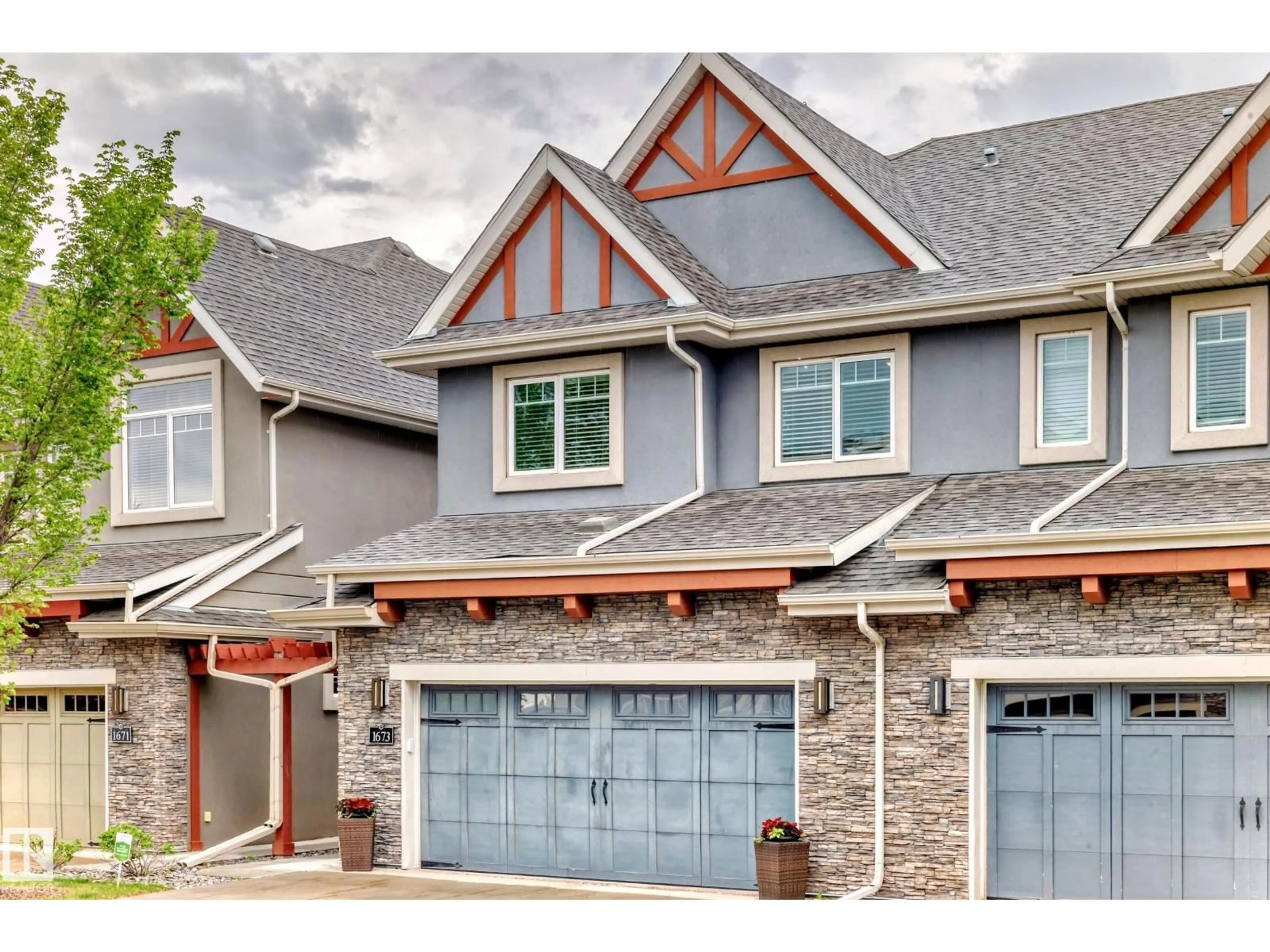 Home with brick exterior material, street for 1673 JAMES MOWATT TR, Edmonton Alberta T6W0J7