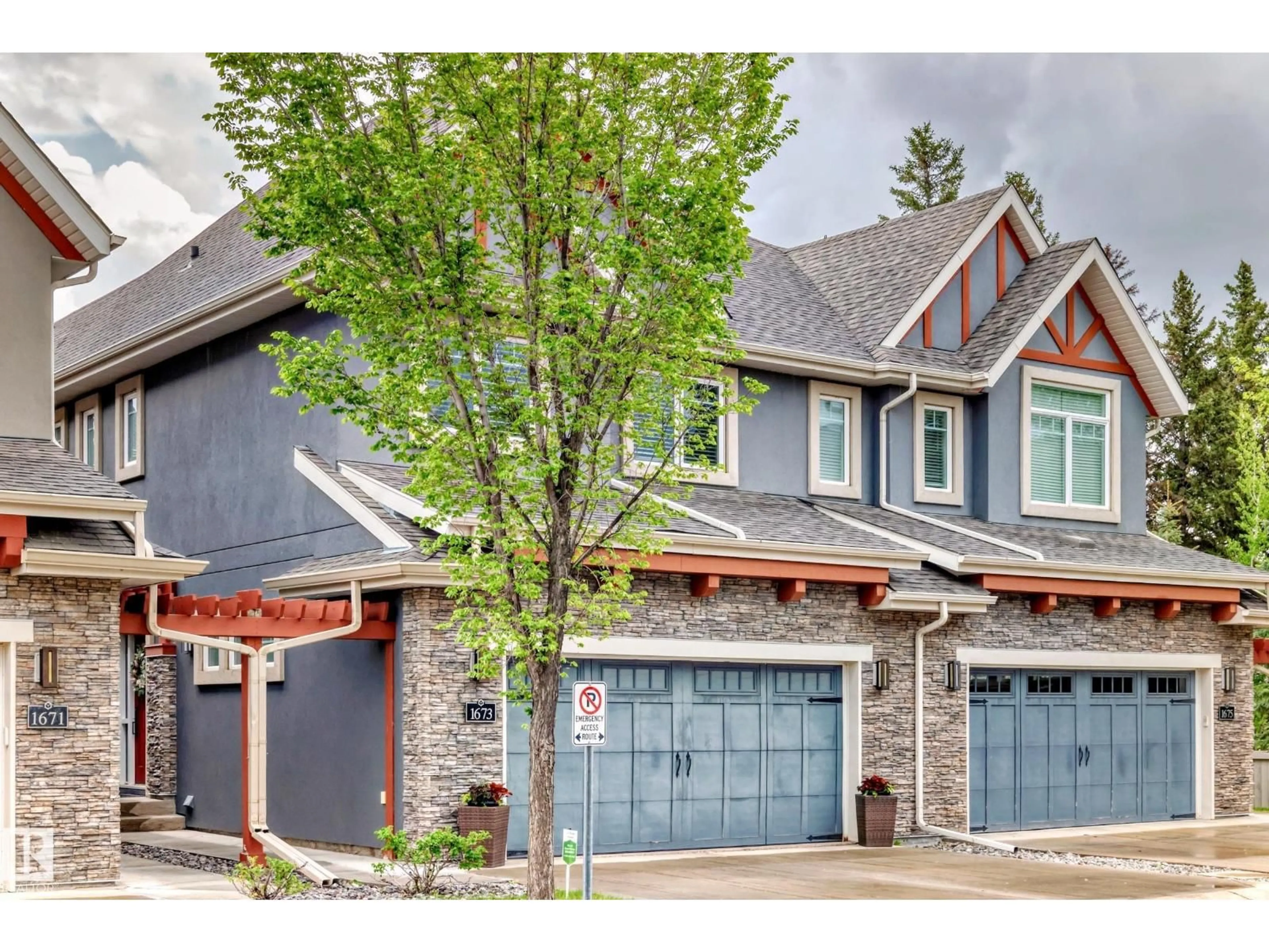 Home with brick exterior material, street for 1673 JAMES MOWATT TR, Edmonton Alberta T6W0J7