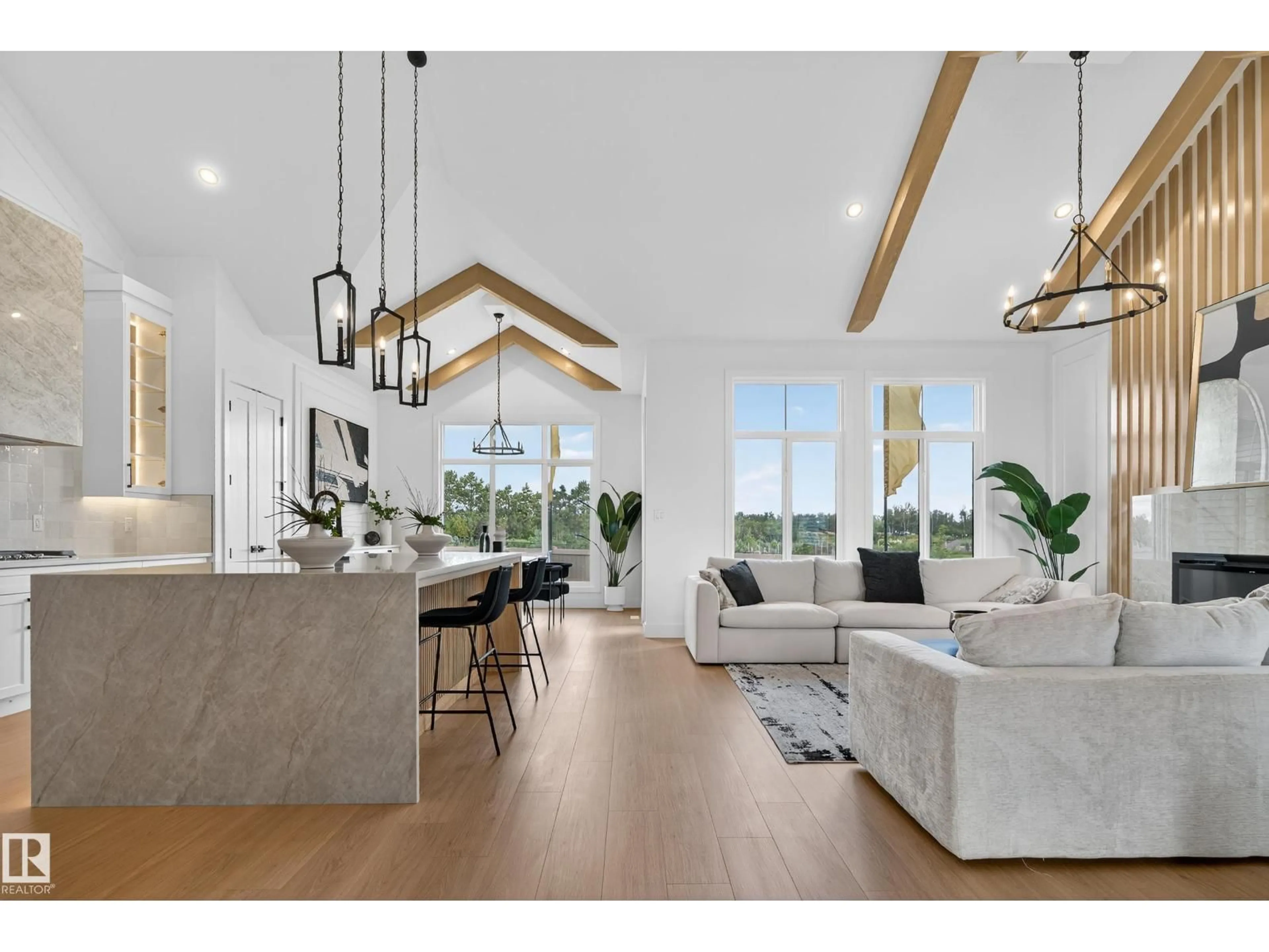 Open concept kitchen, unknown for NE - 712 166 AV, Edmonton Alberta T5Y4J1